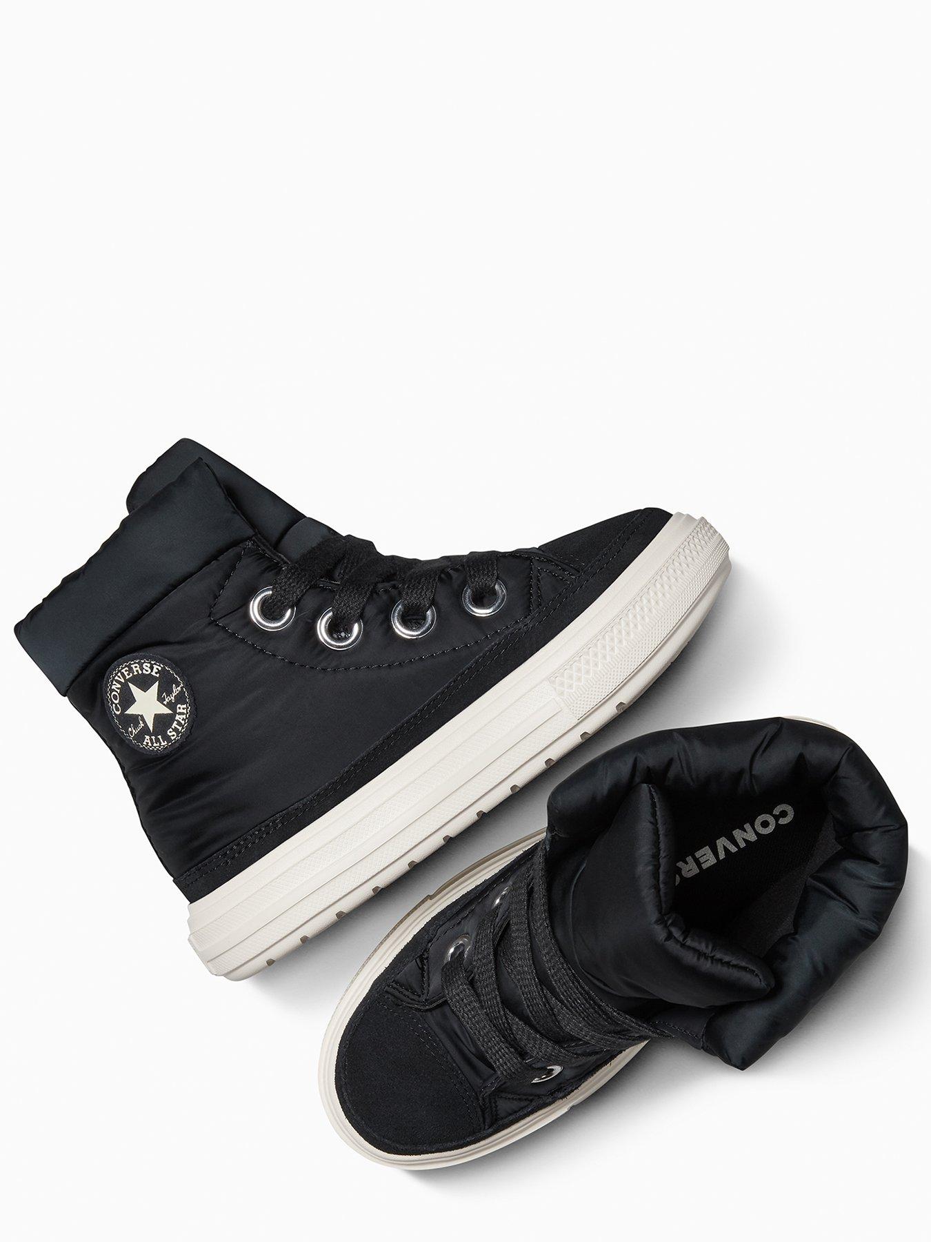 Image 4 of 6 of Converse Juniors Chuck Taylor All Star Elements Boots - Black
