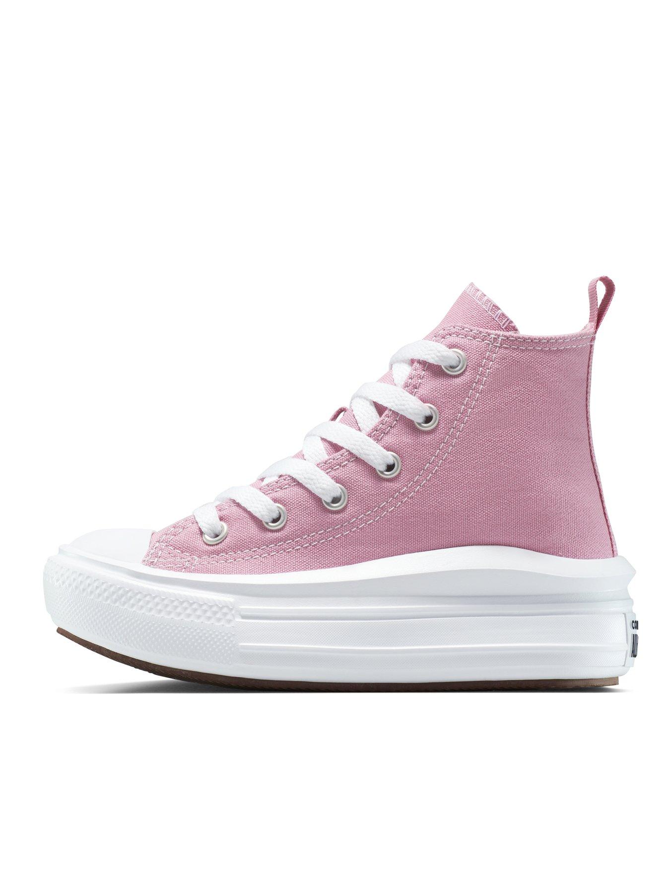 Image 6 of 6 of Converse Kids Chuck Taylor All Star Move Platform High Top - Pink
