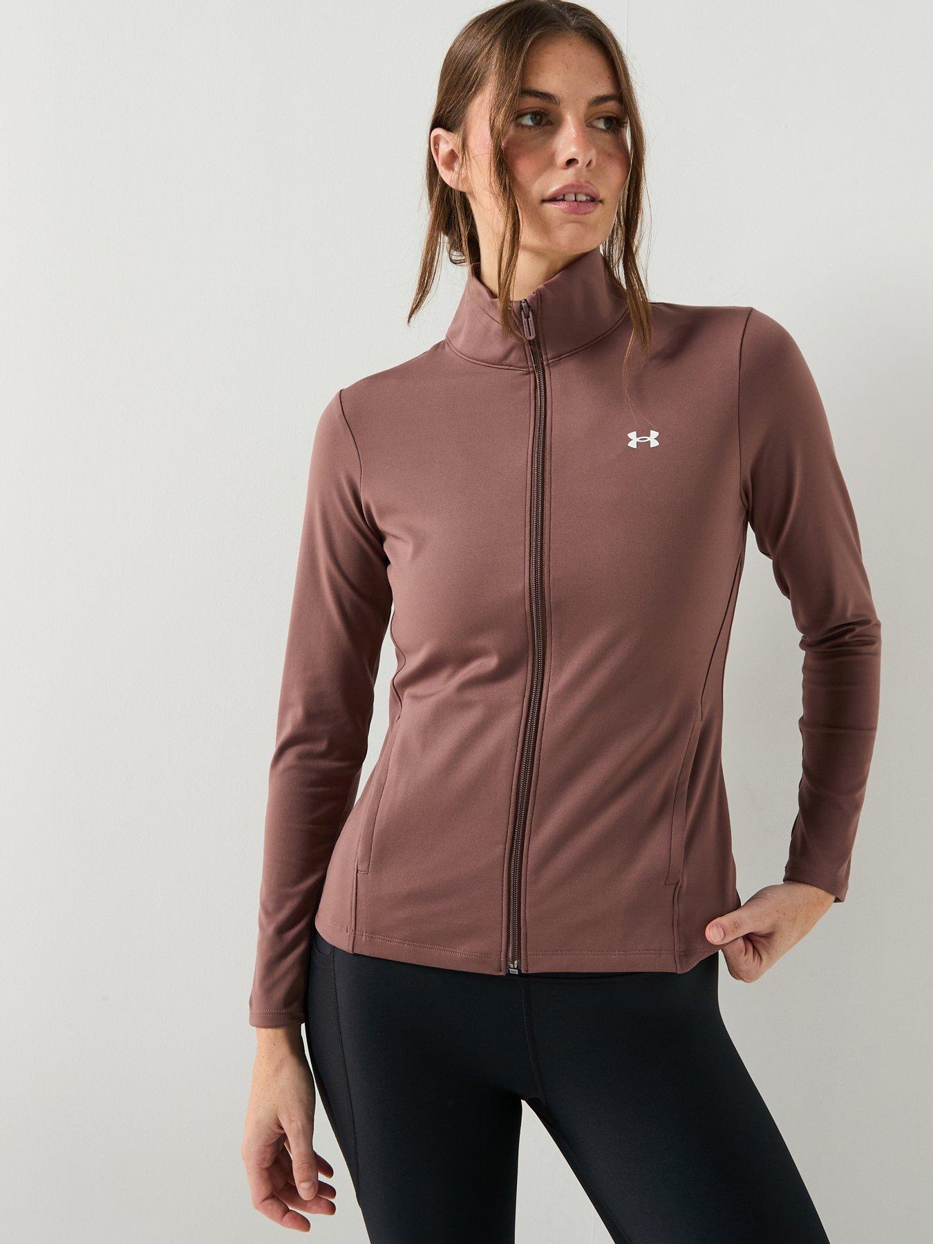 UNDER ARMOUR Womens Training Motion Jacket - Brown