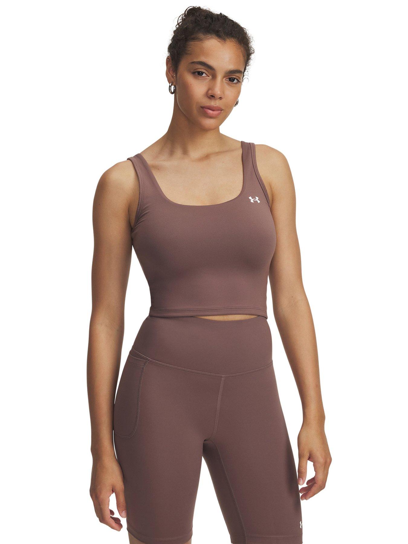 undefined Womens Training Motion Tank - Brown