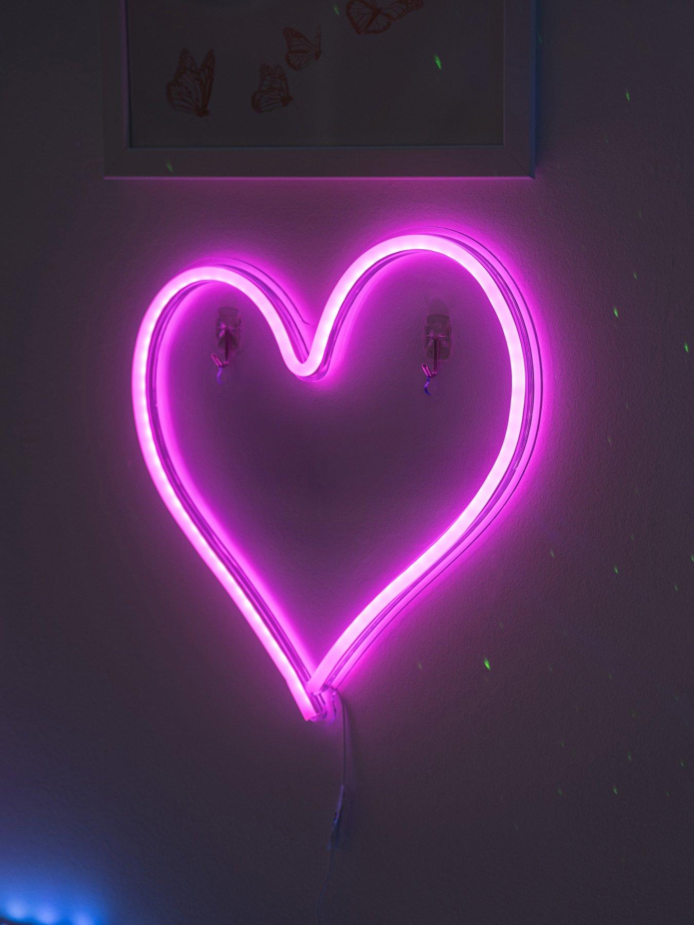 ValueLights Heart Neon Style Led Light