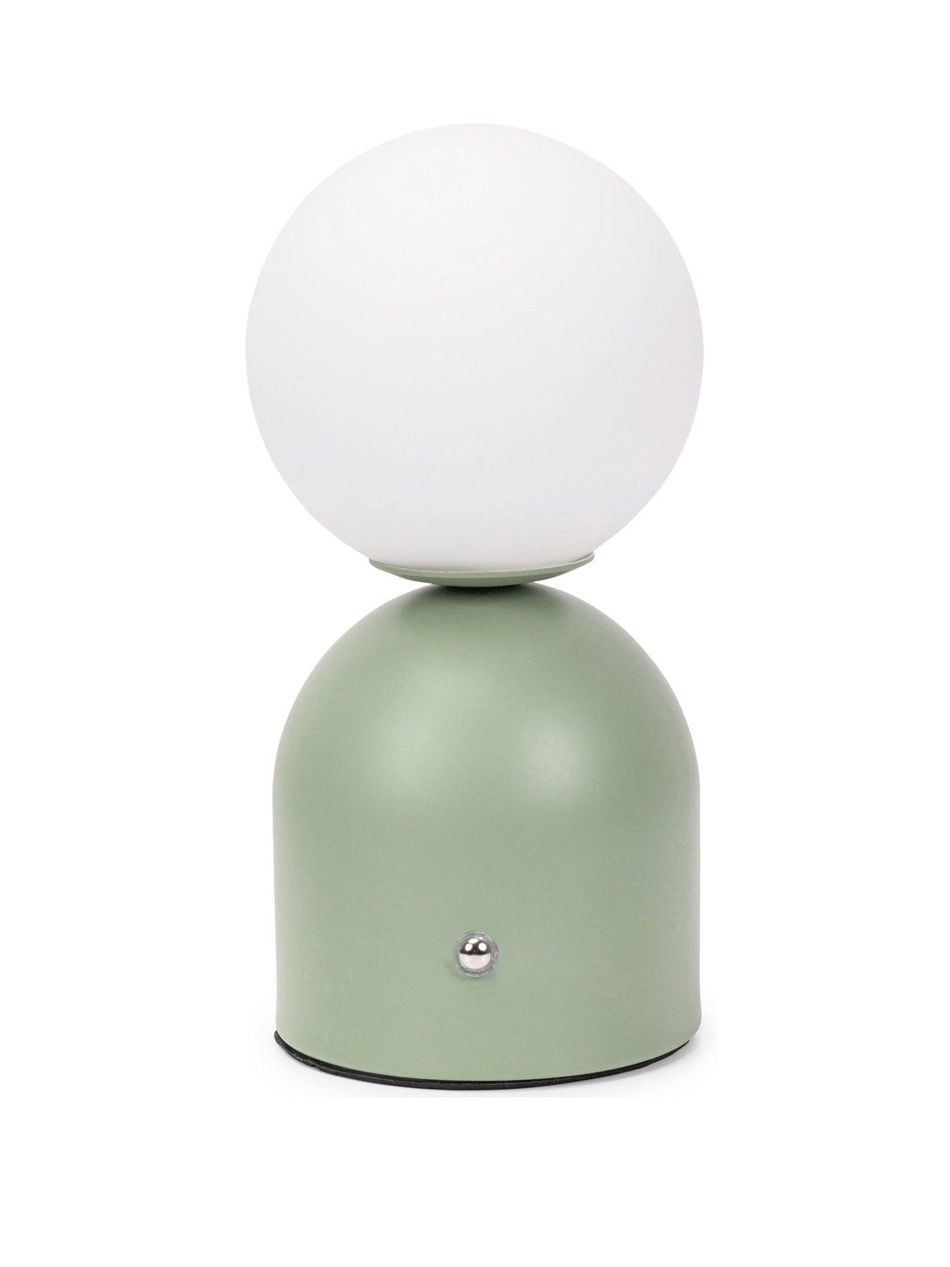 Image 2 of 7 of ValueLights Marlow Rechargeable LED Portable Table Lamp