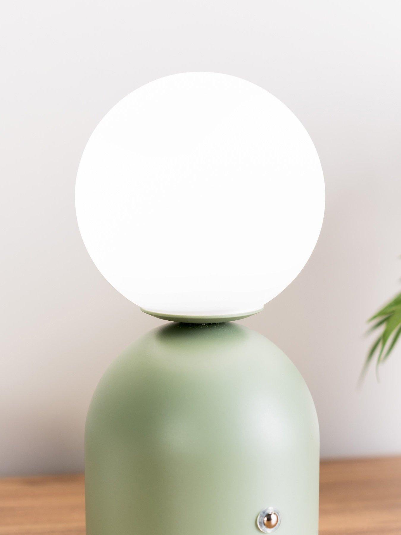 Image 3 of 7 of ValueLights Marlow Rechargeable LED Portable Table Lamp