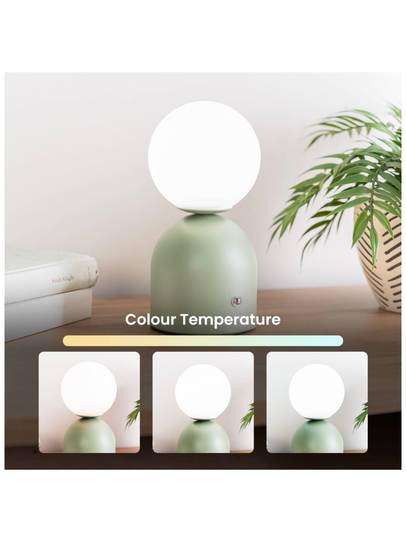 Image 5 of 7 of ValueLights Marlow Rechargeable LED Portable Table Lamp