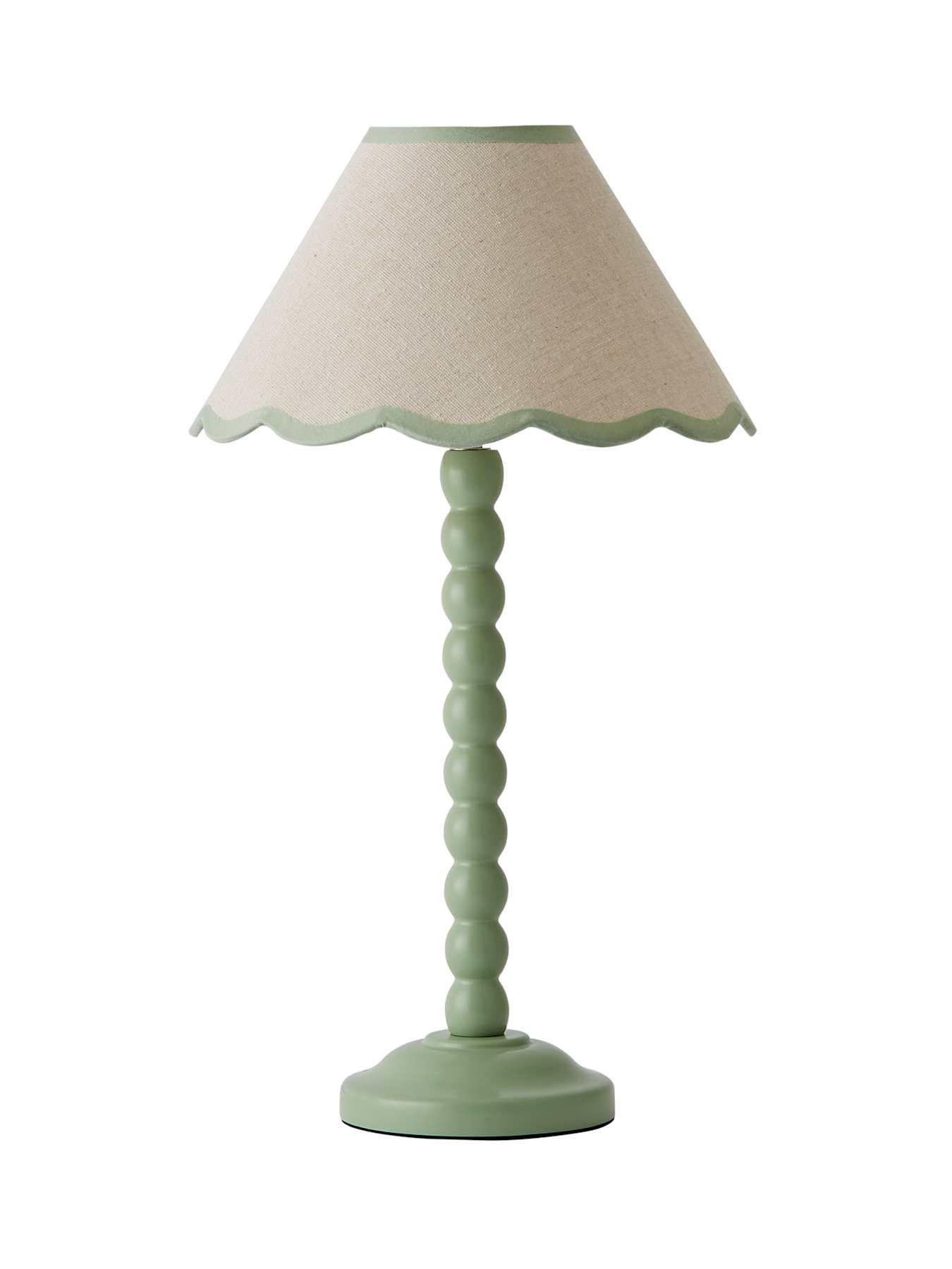 ValueLights Bobbles Painted Table Lamp with Shade
