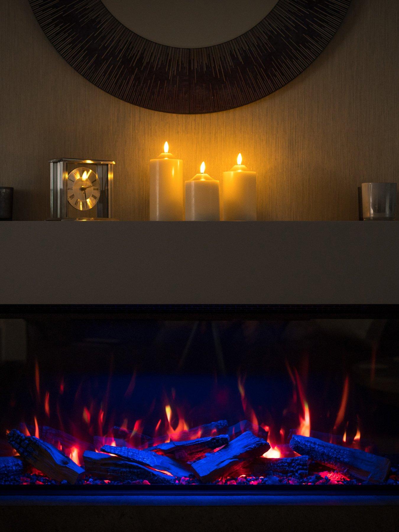 Image 4 of 7 of ValueLights Set Of 6 Led Flickering Candles With Remote Control