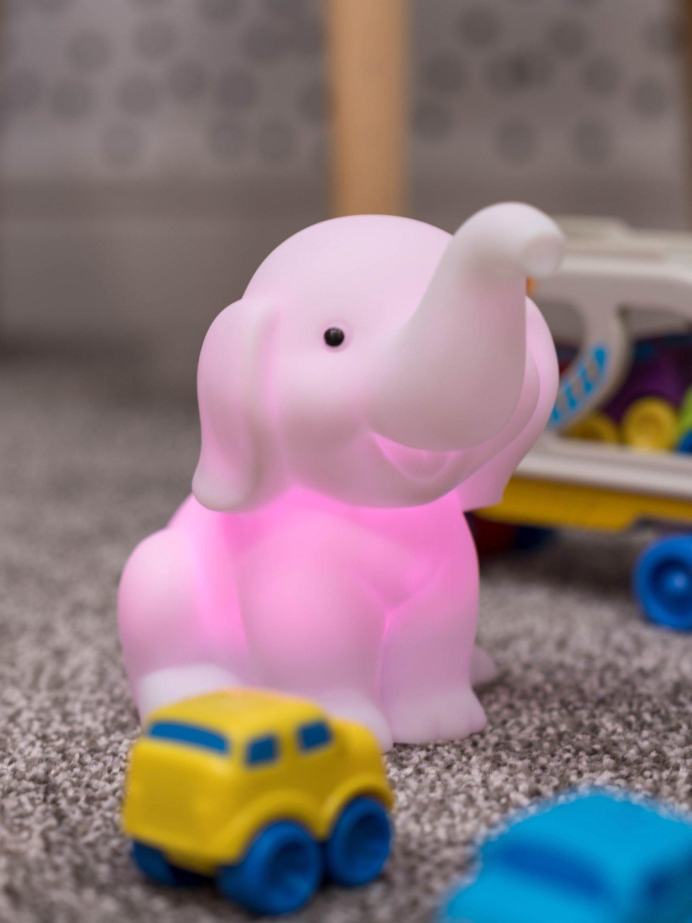 undefined Plastic Elephant Rgb Led Light With Remote Control