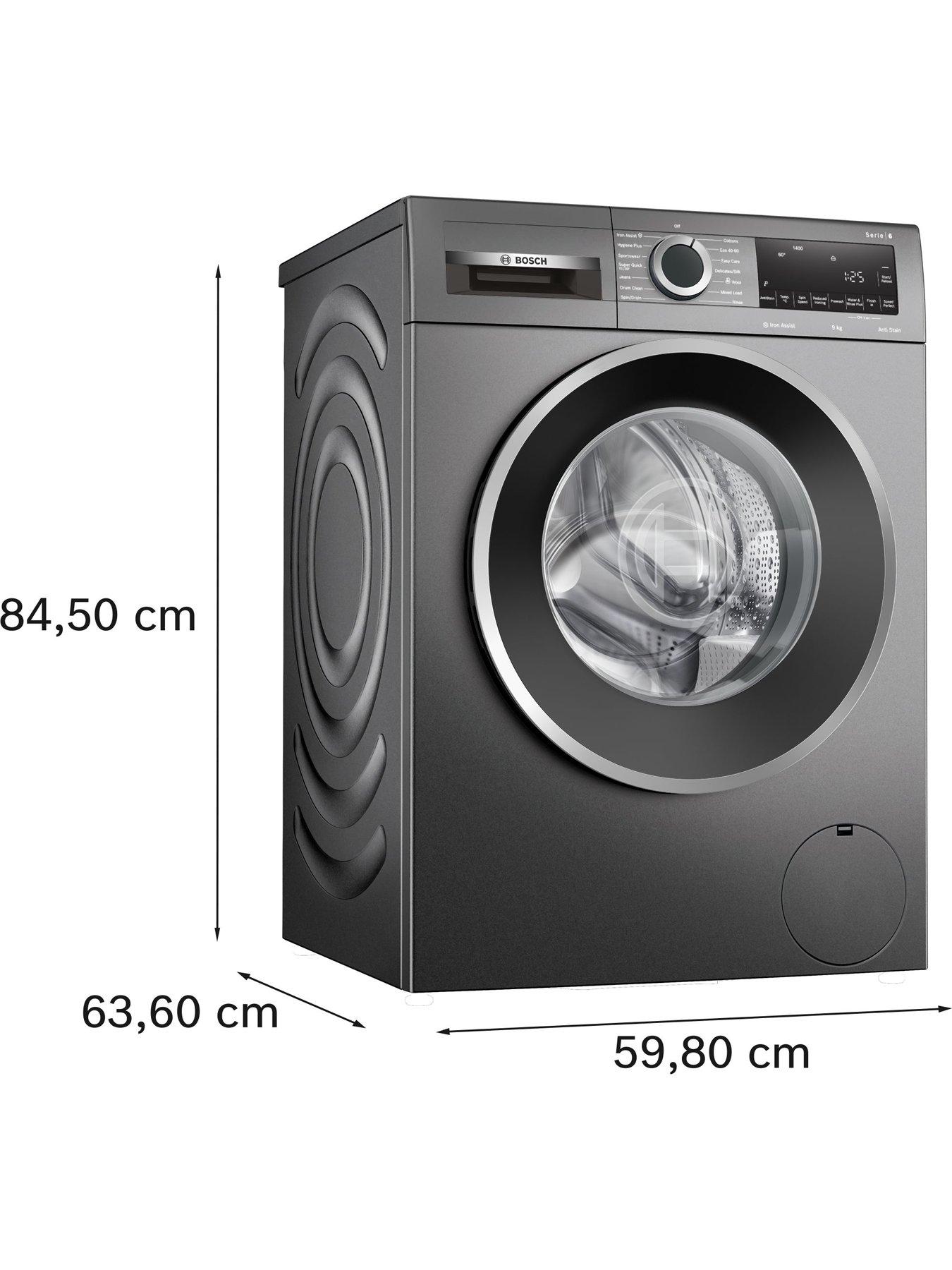 Image 6 of 7 of Bosch Series 6 WGG244ZCGB 9kg Load, 1400rpm Spin AntiStain Washing Machine - Graphite - A Rated