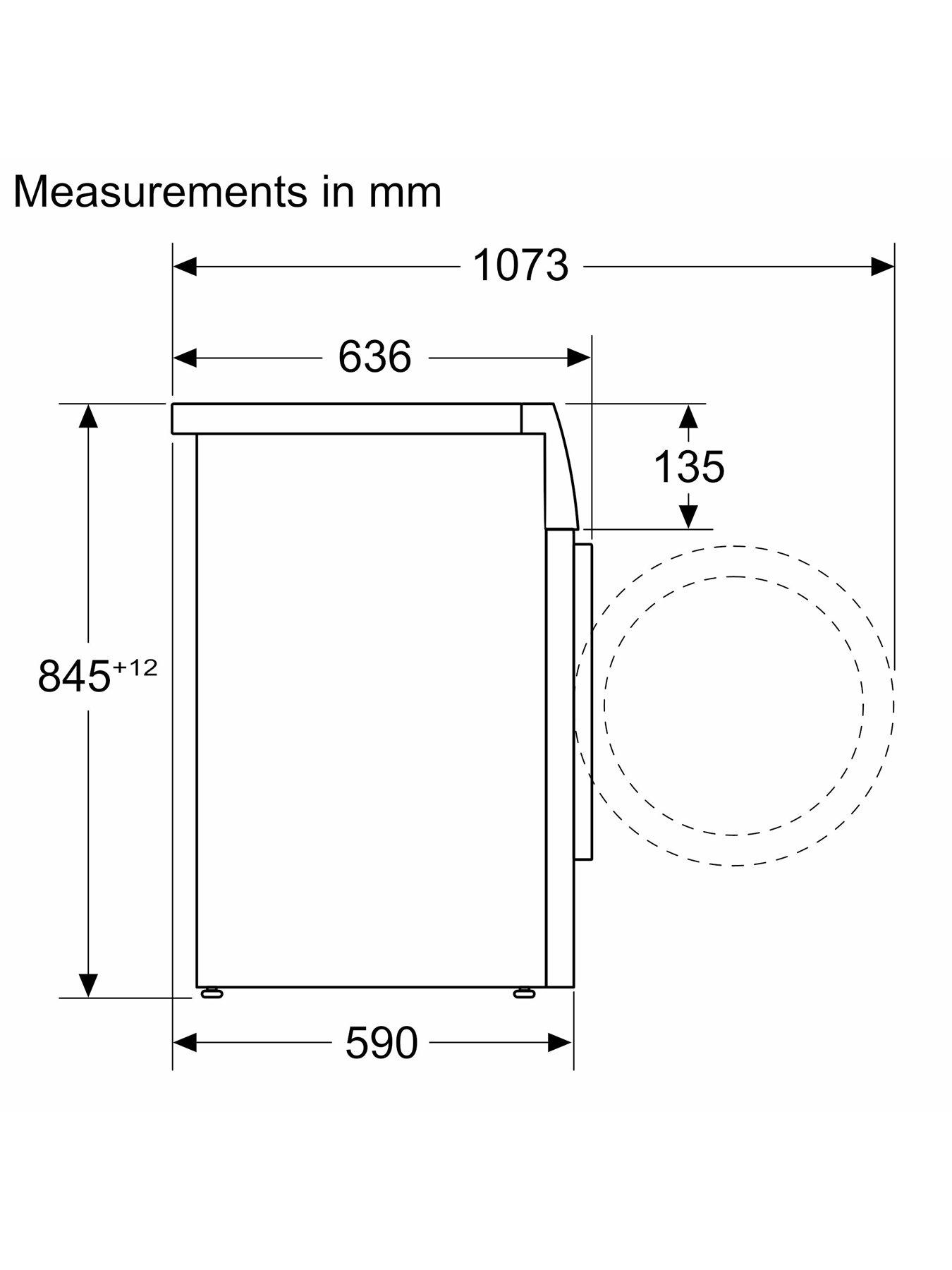Image 7 of 7 of Bosch Series 6 WGG244ZCGB 9kg Load, 1400rpm Spin AntiStain Washing Machine - Graphite - A Rated