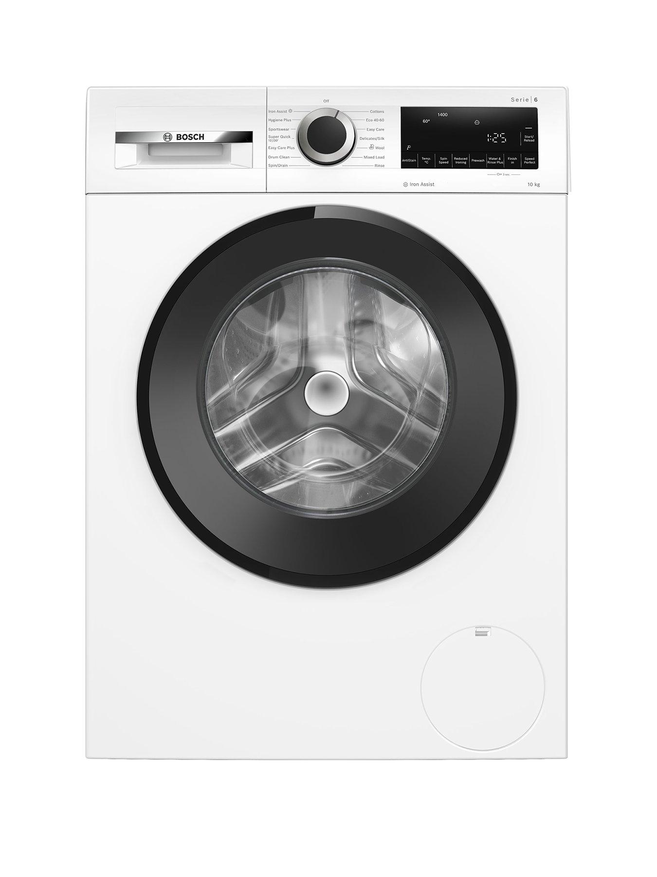 Bosch Series 6 WGG254Z1GB 10kg Load, 1400rpm Spin AntiStain Washing Machine - White - A Rated