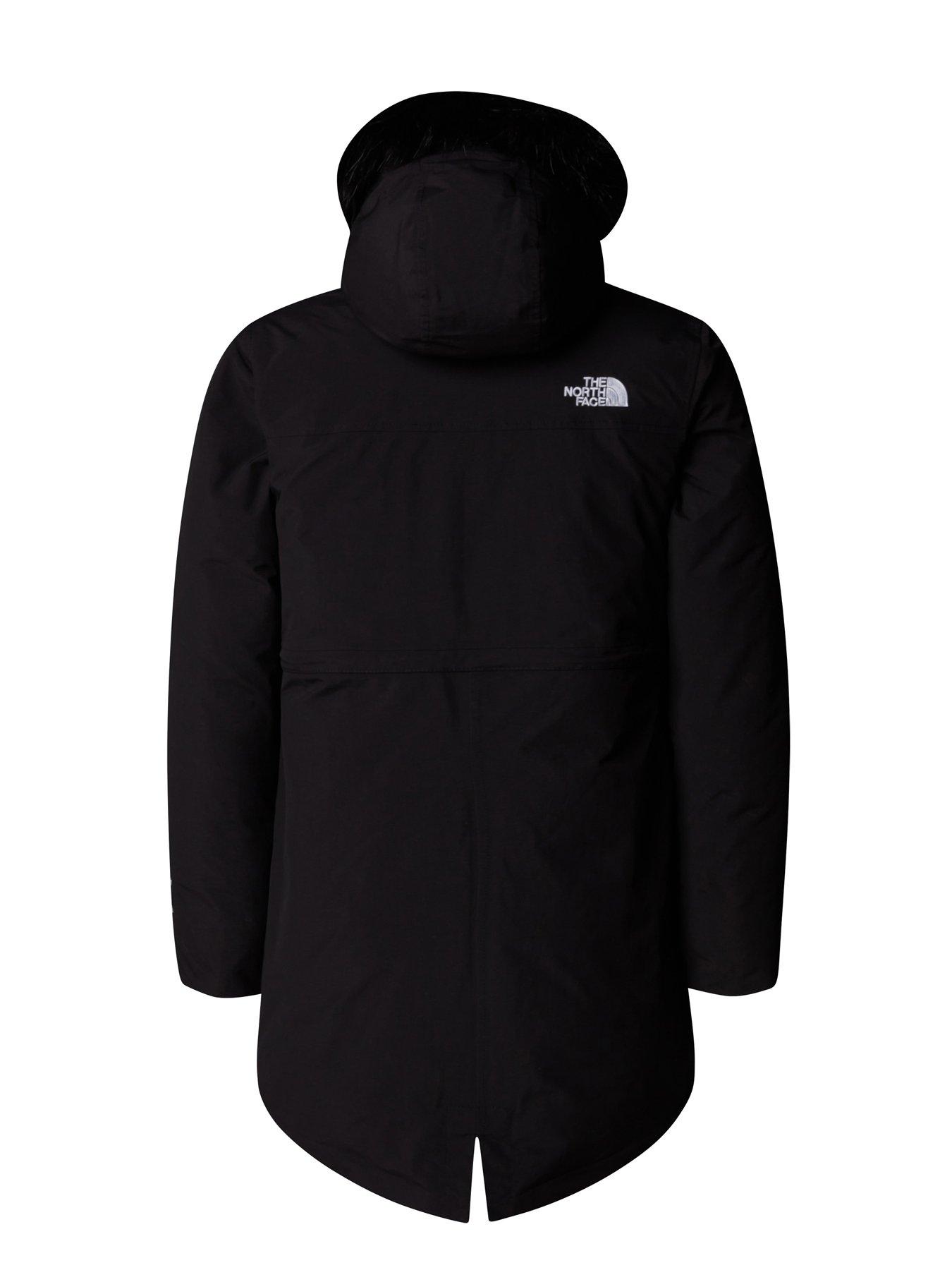 Image 5 of 5 of The North Face Girls Arctic Parka Jacket- Black