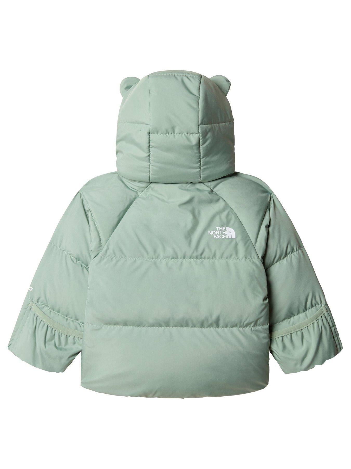 Image 3 of 6 of The North Face Baby Down Fleece Lined Jacket - Green
