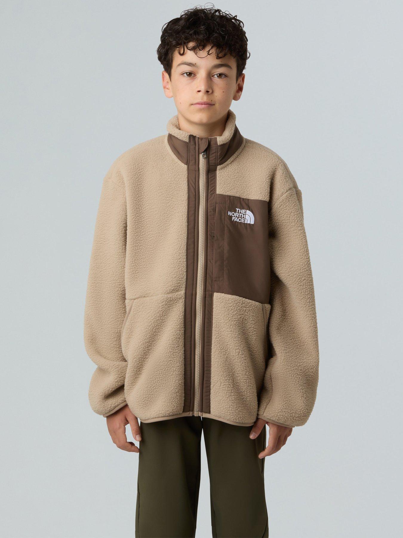 The North Face Boys Yumiori Full Zip Jacket - Brown