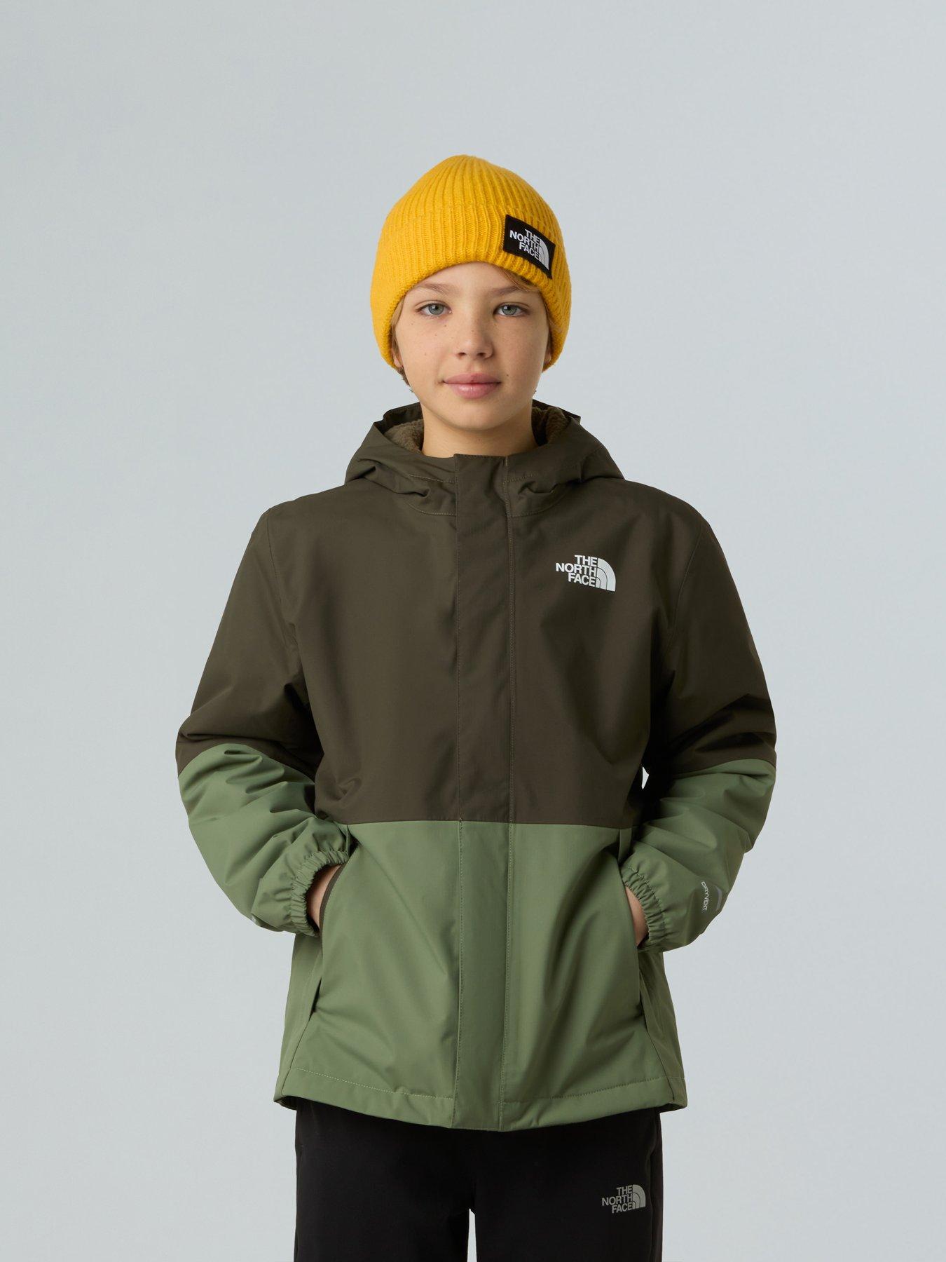 Image 1 of 4 of The North Face Boys Warm Antora Rain Jacket - Green