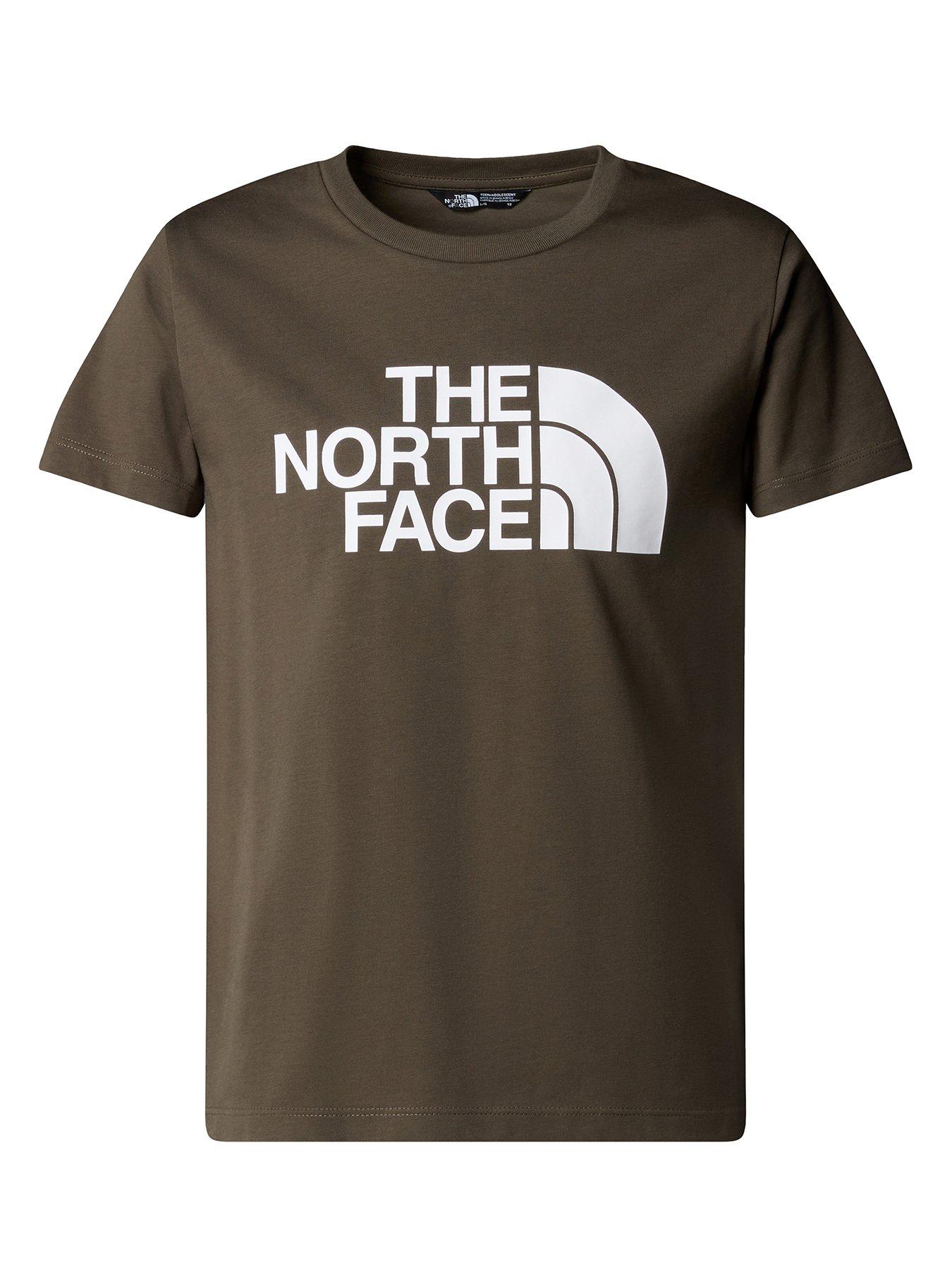 The North Face Teen Easy Short Sleeve T-shirt - Dark Brown