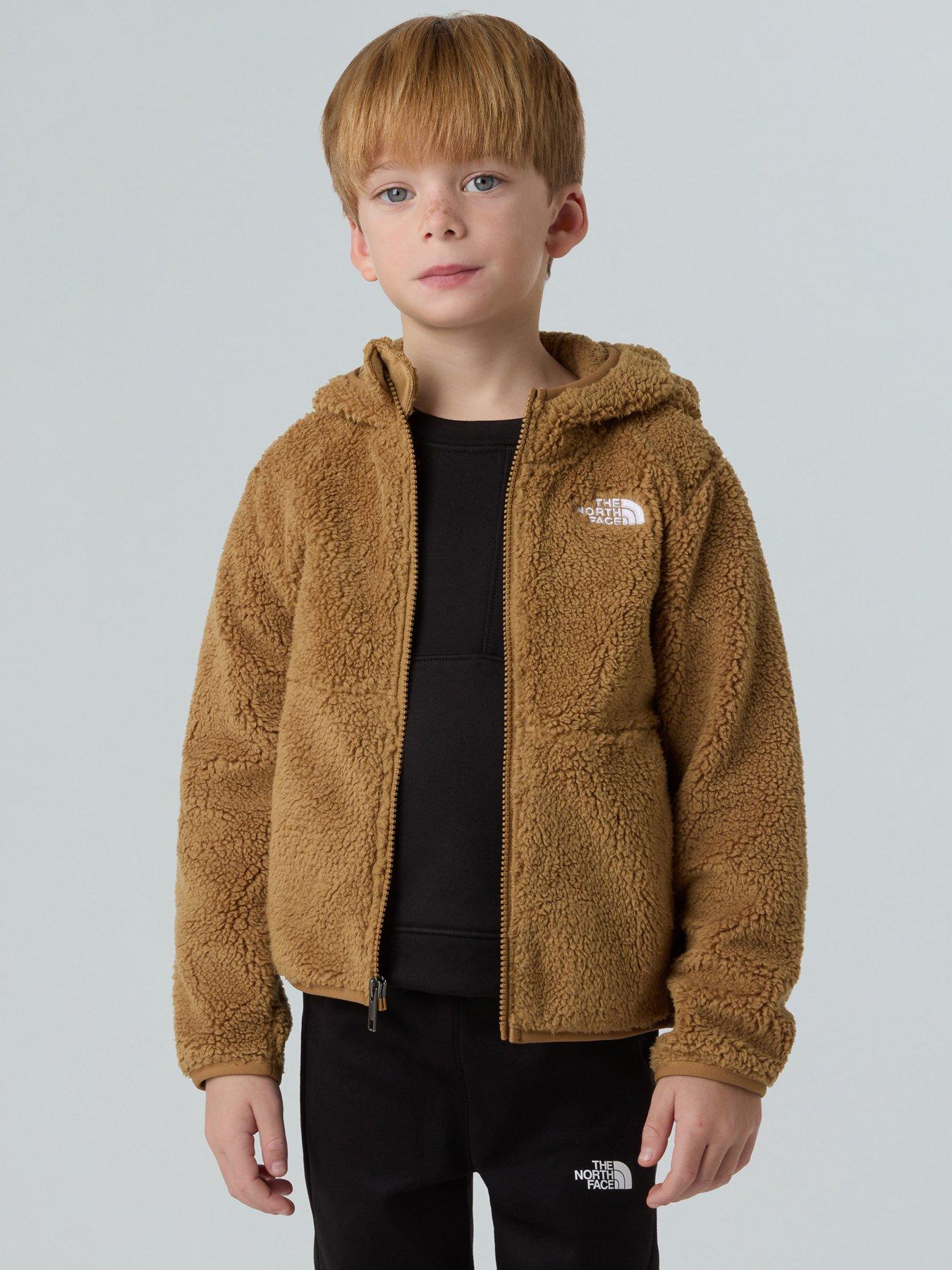 The North Face Kids Campshire Full Zip Hoodie - Brown