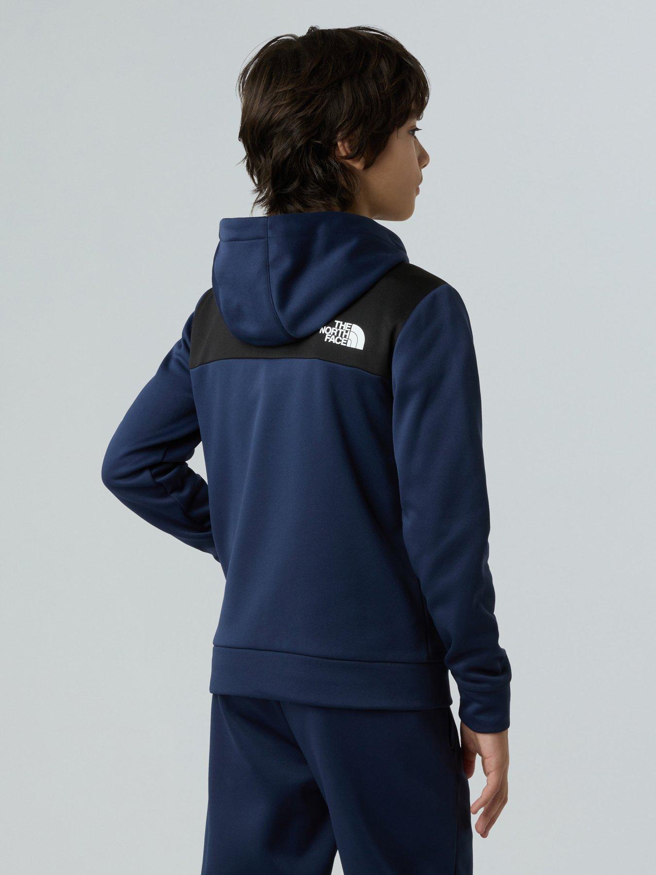 Image 2 of 4 of The North Face Teen Reaxion Full Zip Hoodie - Navy