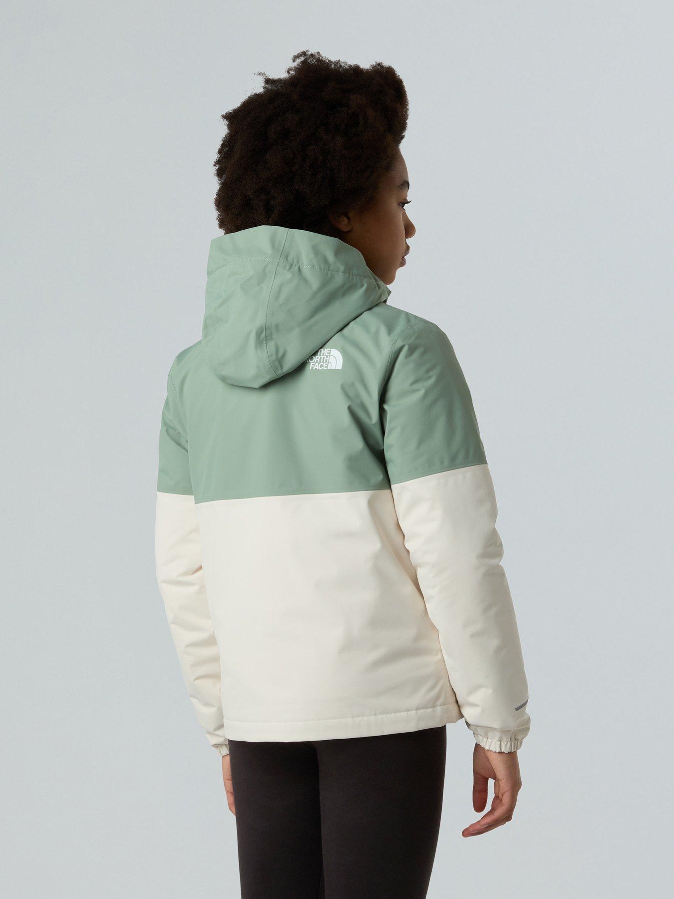 Image 2 of 4 of The North Face Girls Warm Antora Rain Jacket - Green