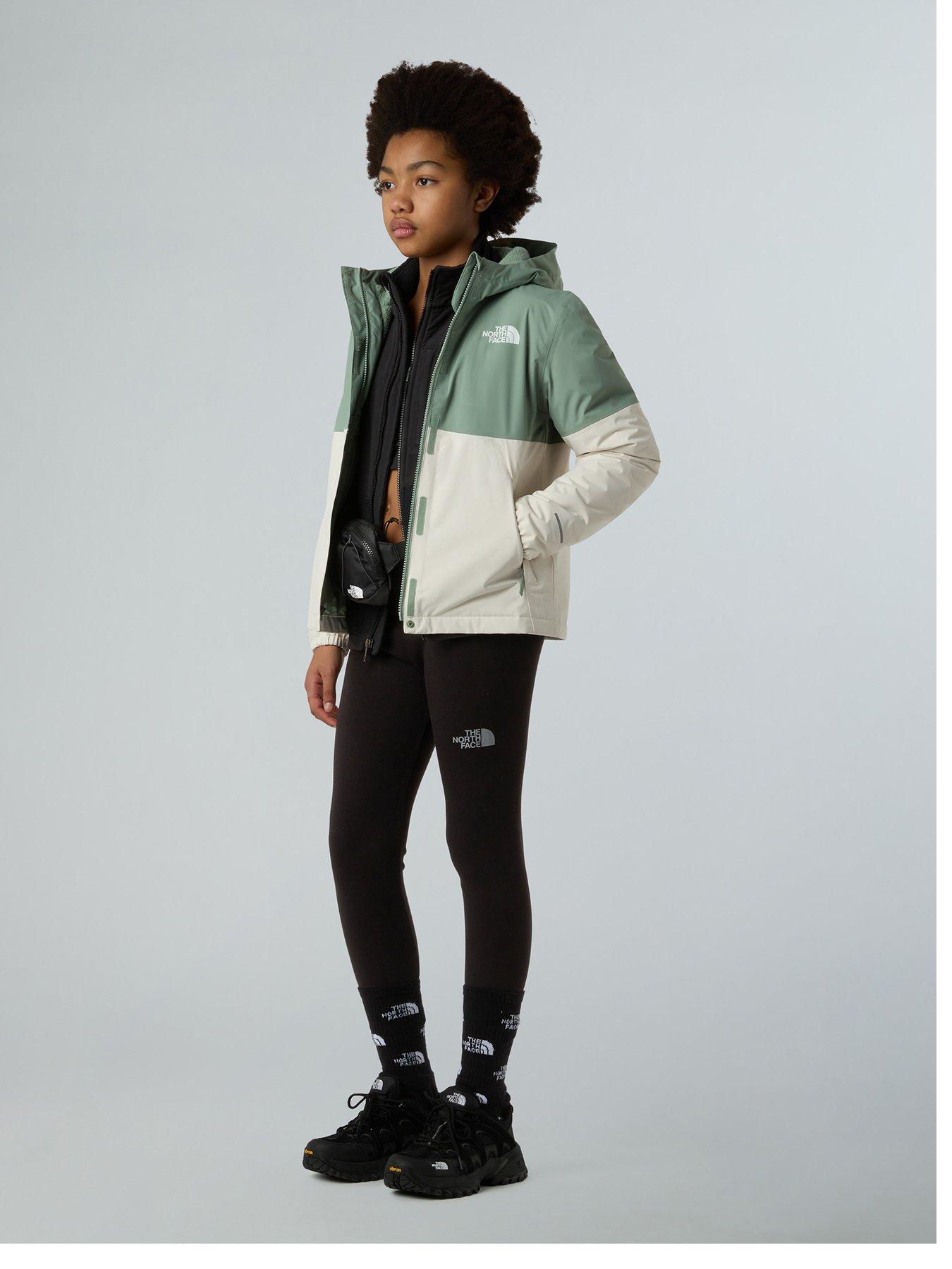 Image 3 of 4 of The North Face Girls Warm Antora Rain Jacket - Green