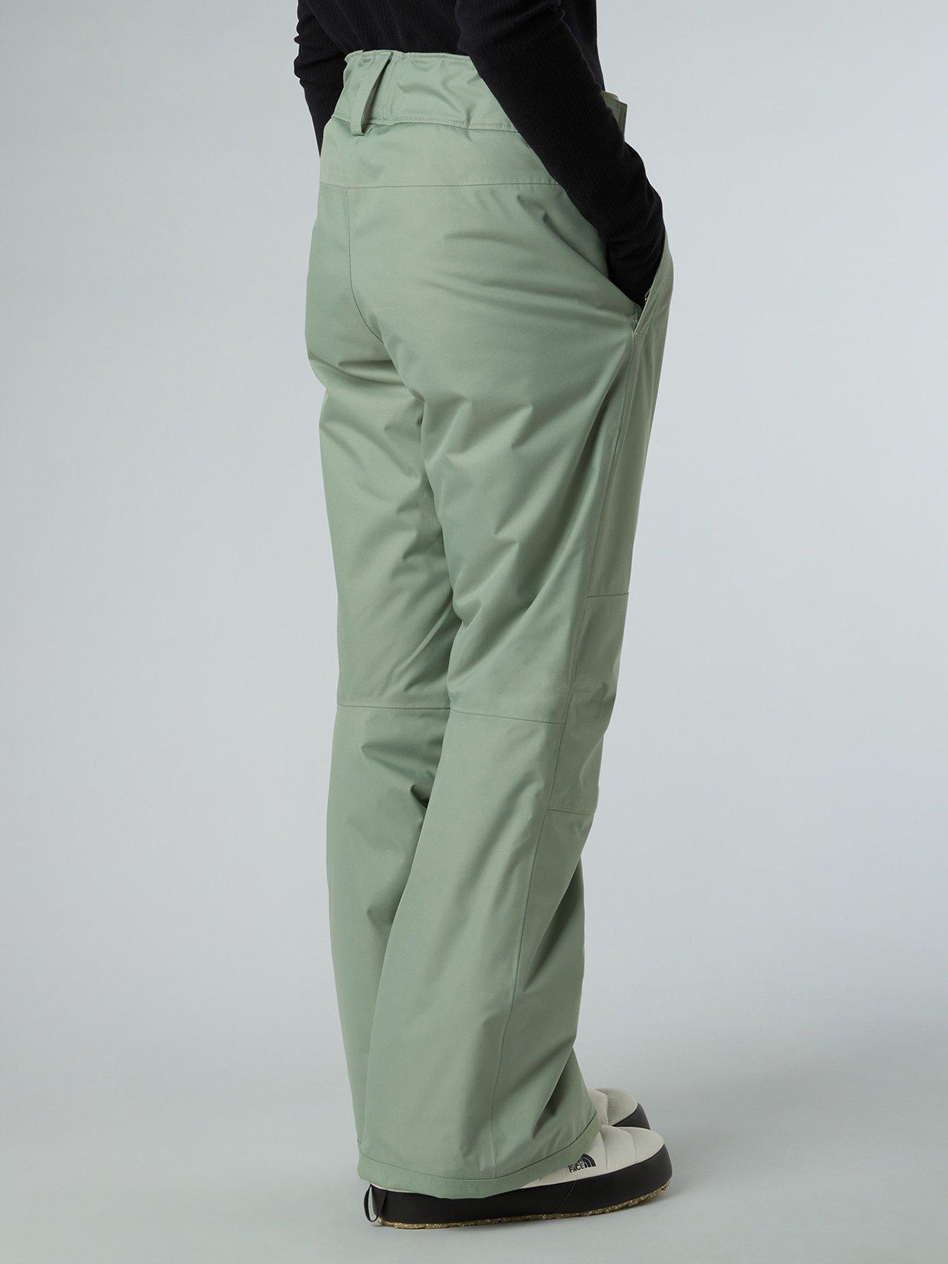 Image 3 of 3 of The North Face Girls Freedom Insulated Ski Pant - Green