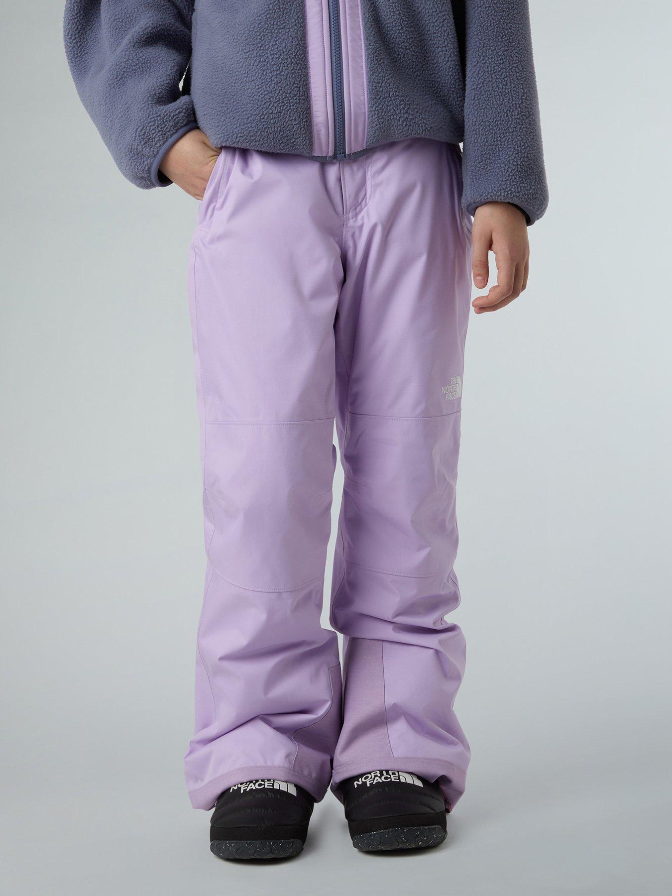 The North Face Girls Freedom Insulated Ski Pant - Purple