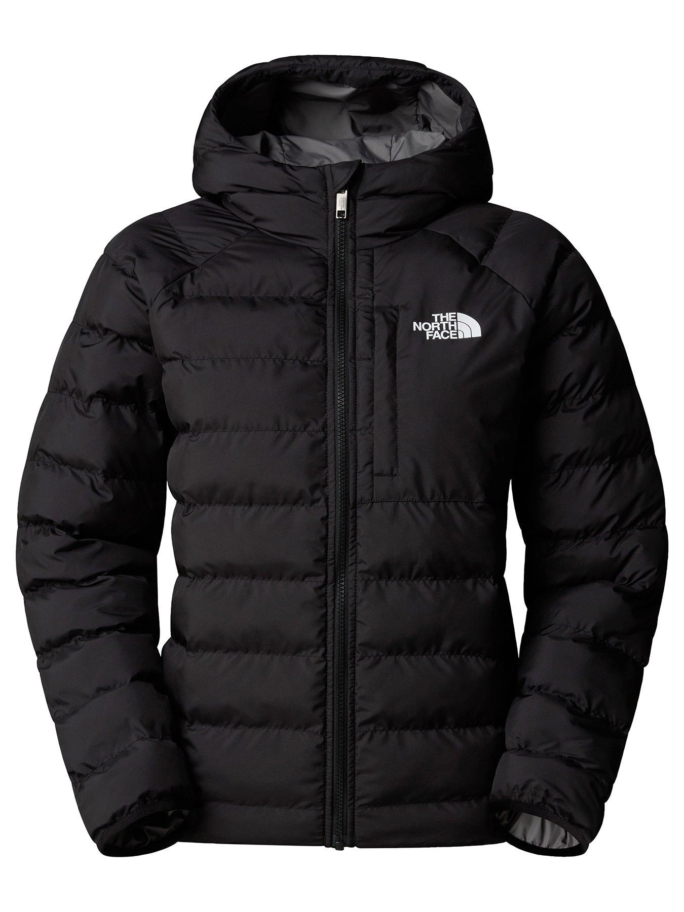 The North Face Boys Reversible Perrito Hooded Jacket - Black