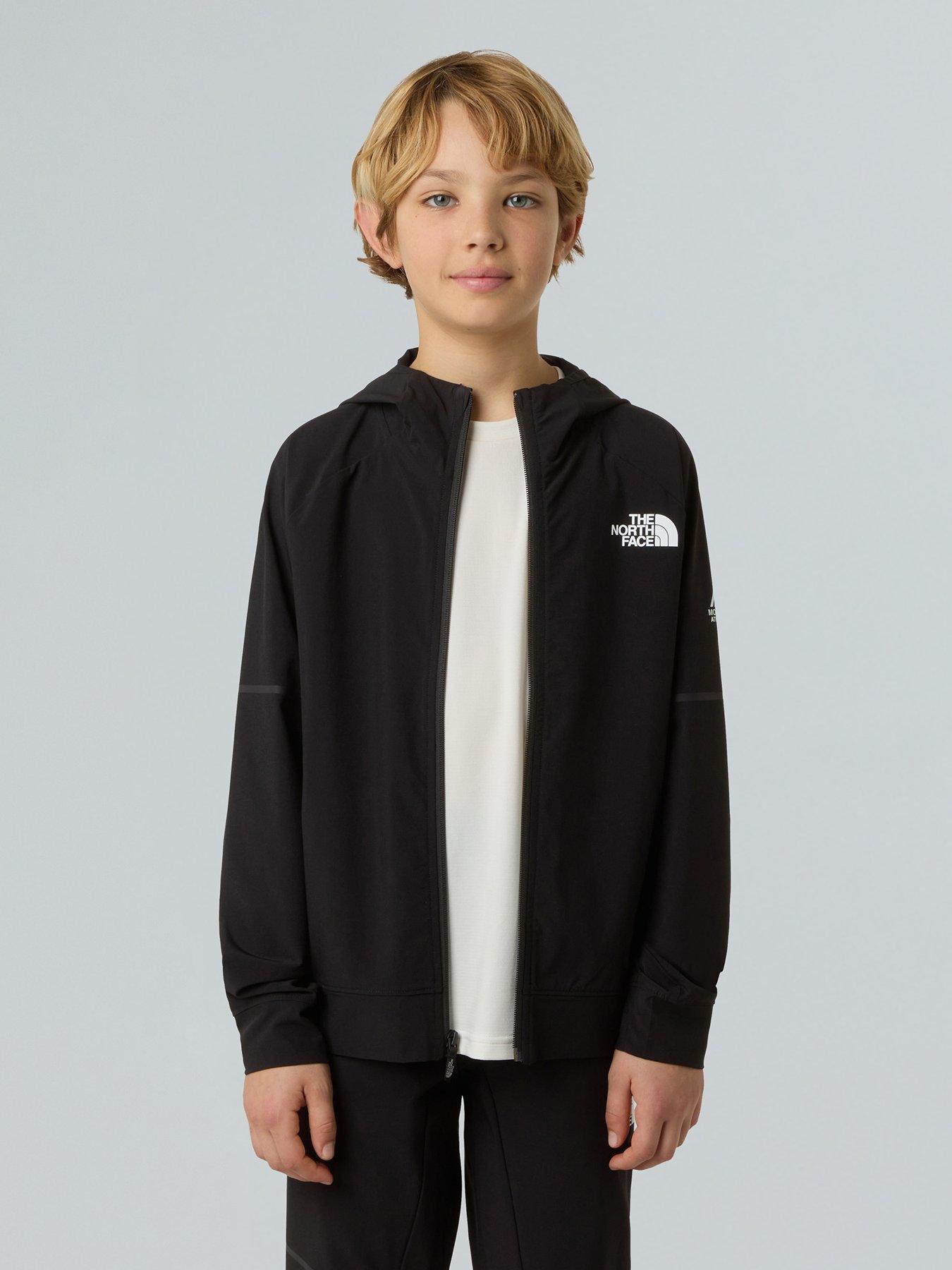 Image 2 of 4 of The North Face Teen Mountain Athletics Woven Jacket - Black