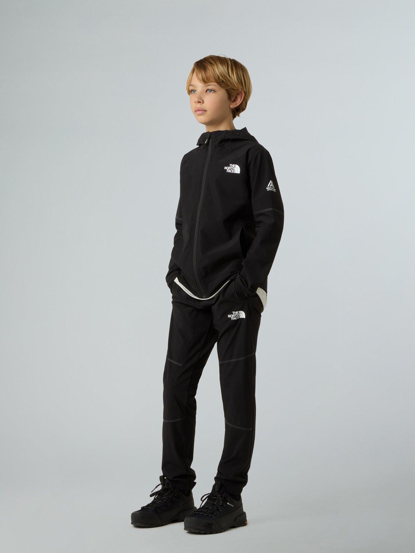 Image 4 of 4 of The North Face Teen Mountain Athletics Woven Jacket - Black