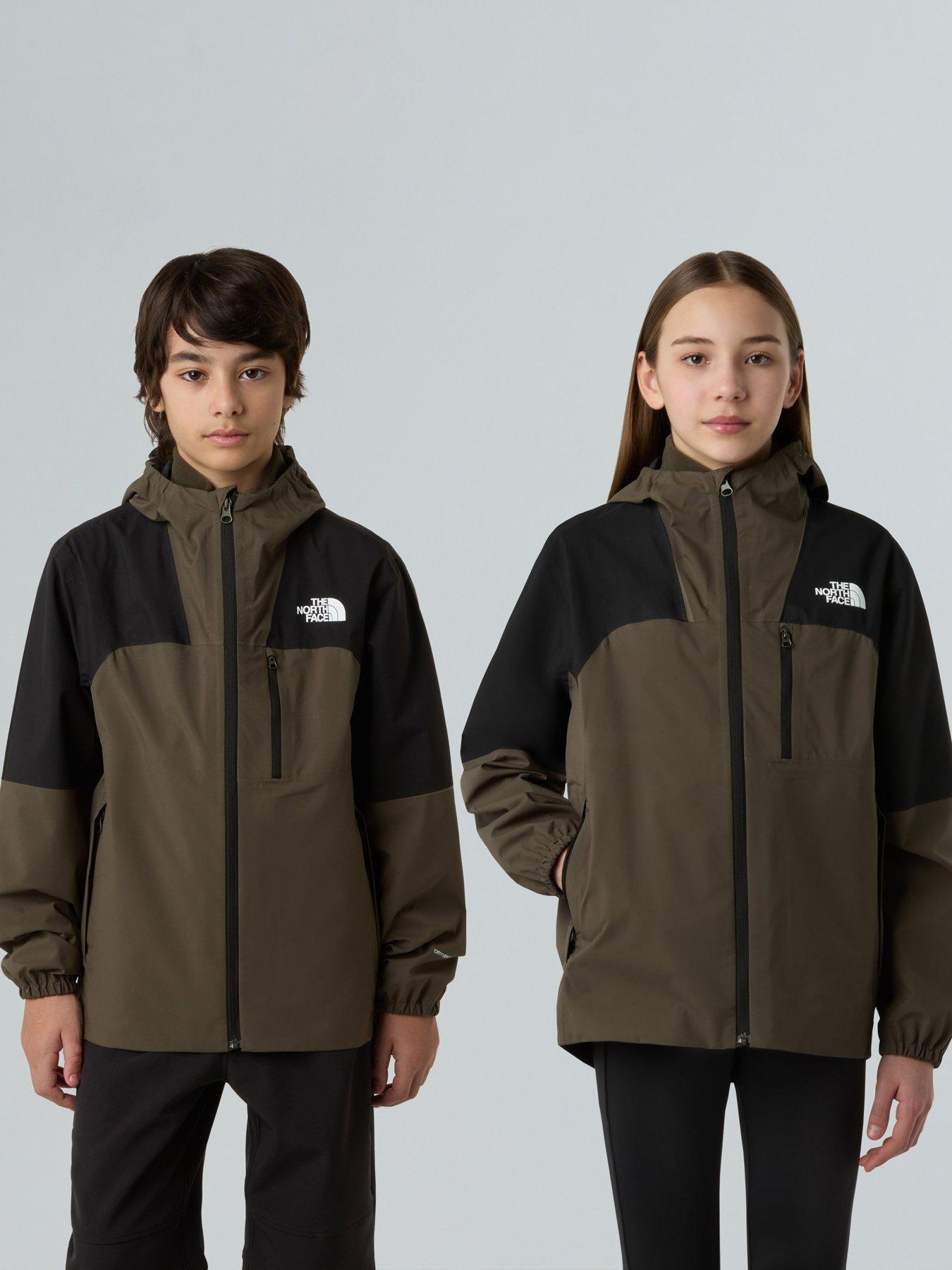 The North Face Teen Hike Packable Shell Jacket - Brown