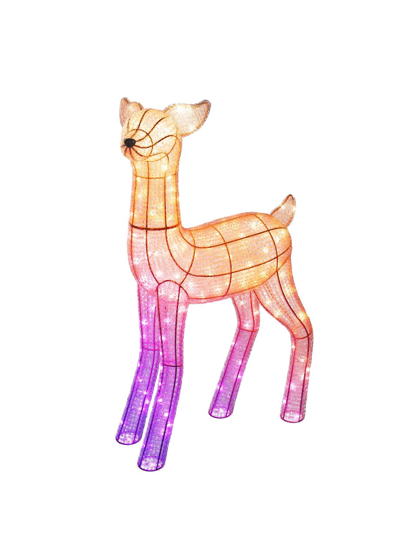 Twinkly Reindeers Doe 200 Smart RGB + Warm White LEDs, IP44 for Outdoor Lighting Decoration