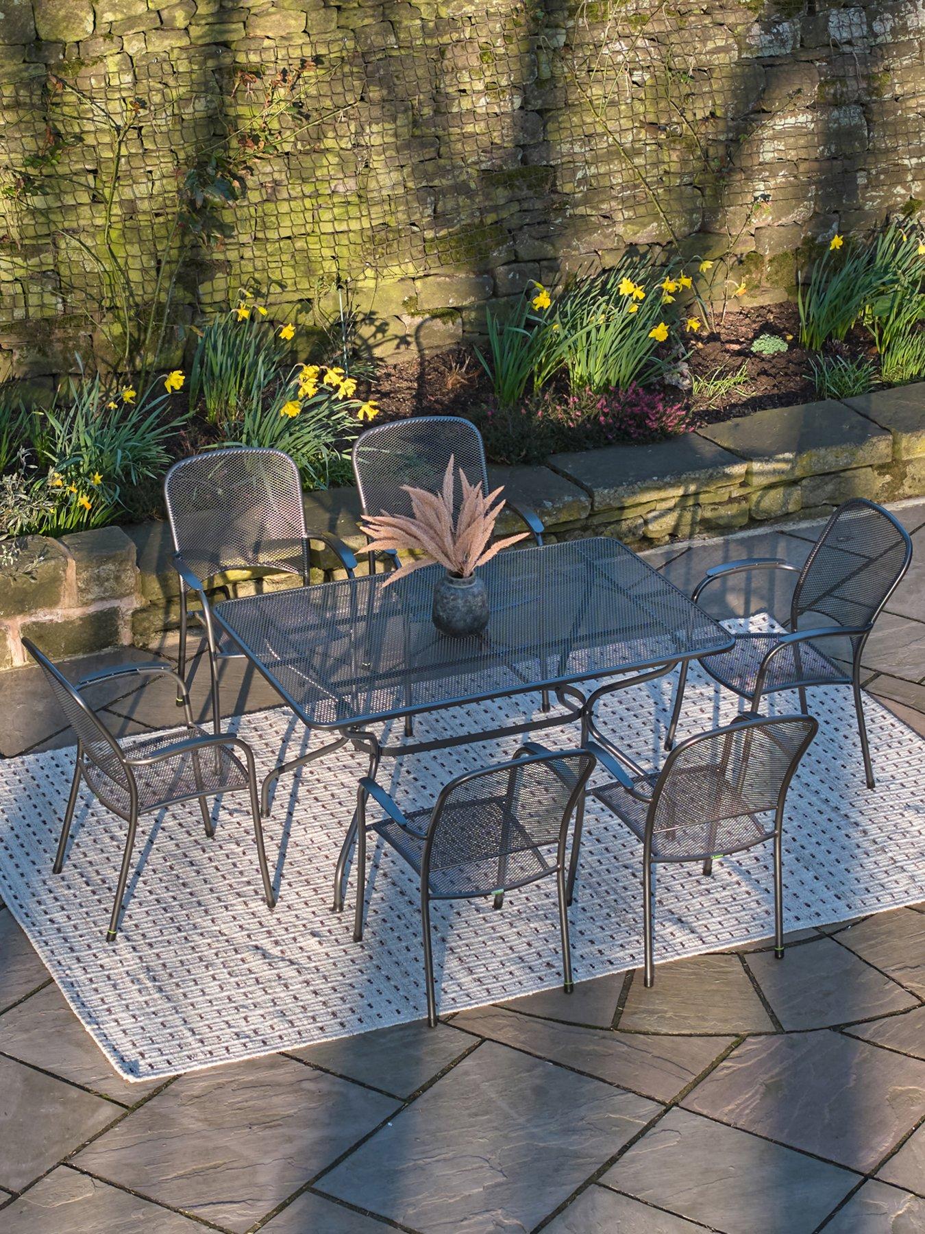 undefined Carlo Rectangular 6 Seater Dining Set