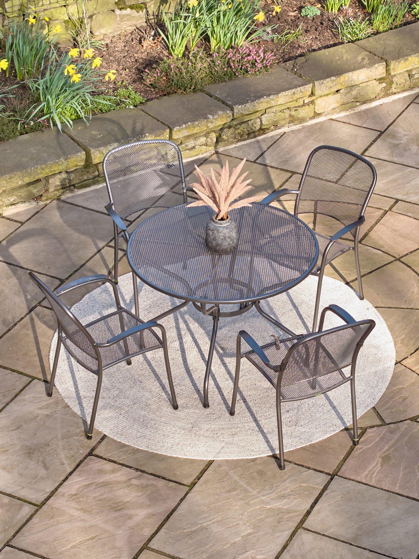 undefined Carlo Round 4 Seater Dining Set