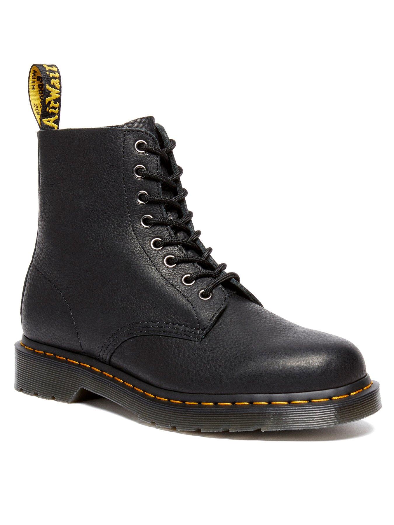 Dr Martens 1460 Ambassador Soft Leather Lace Up Boots Black Very