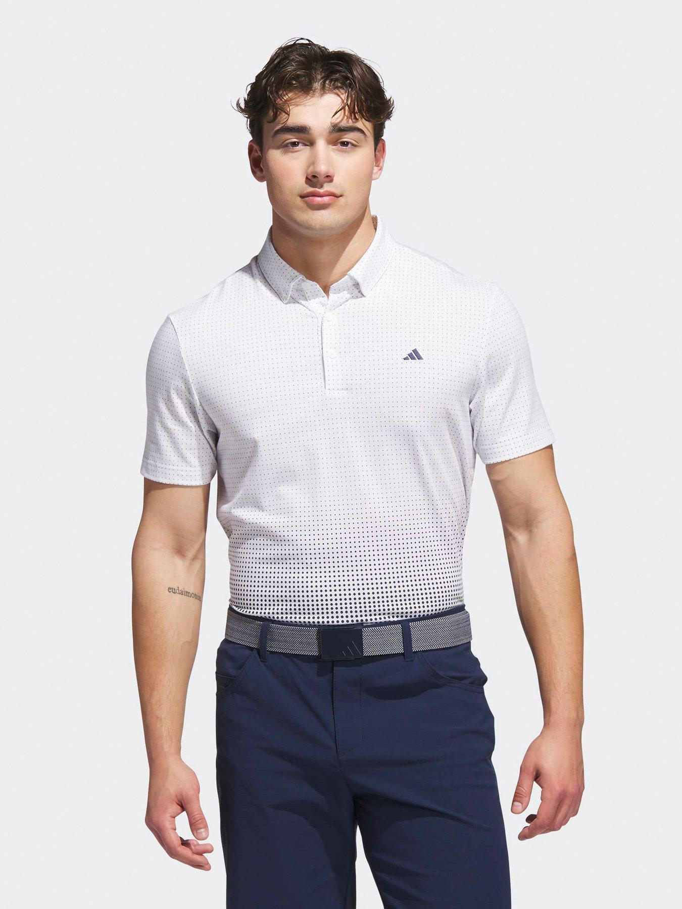 undefined Mens Golf Go To Performance Polo - White
