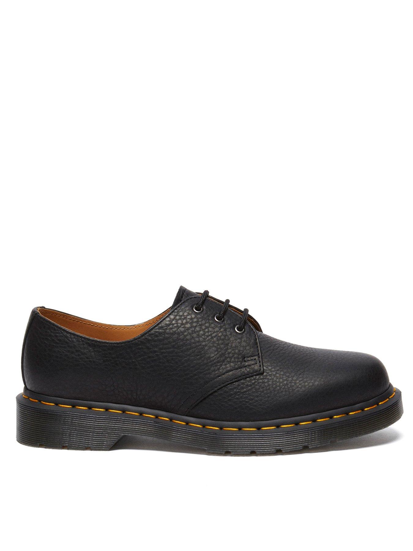 Dr Martens 1461 Ambassador Soft Leather Oxford Shoes - Black