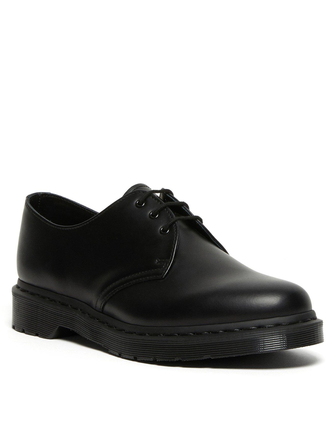 Dr Martens 1461 Mono Smooth Leather Oxford Shoes - Black