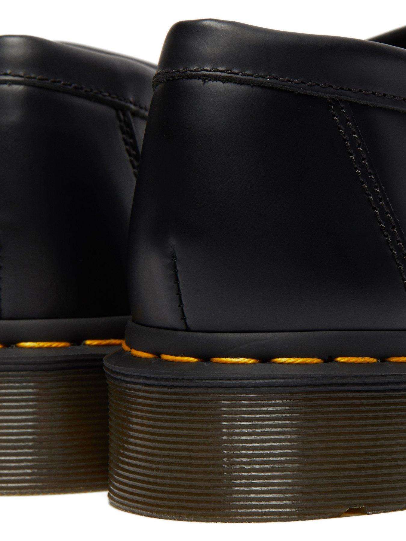 Image 6 of 6 of Dr Martens Adrian Smooth Leather Tassel Loafers - Black