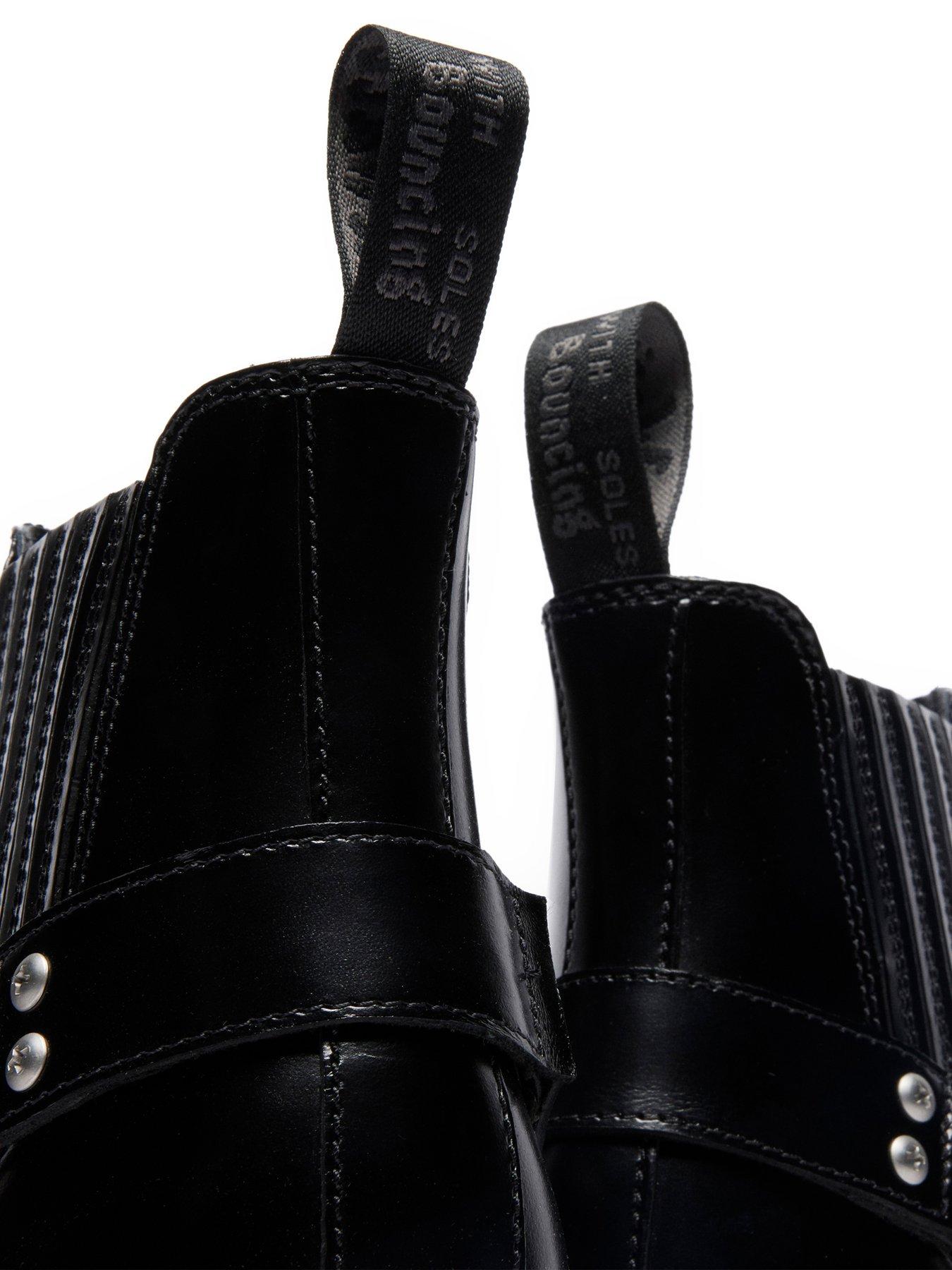 Dr Martens Dr 2976 Harness Analine Chelsea Boot Black Very