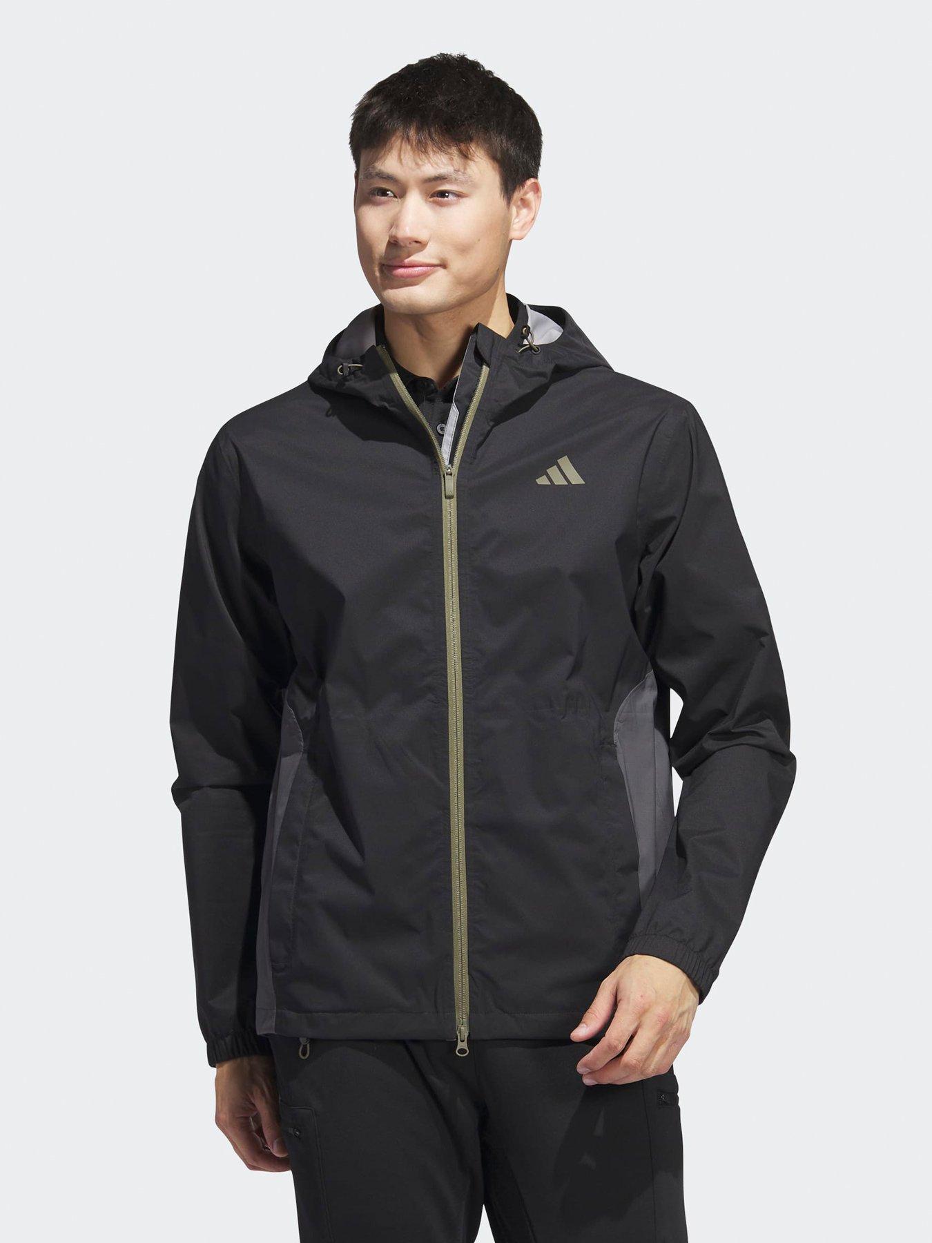 adidas Mens Golf Rain Rdy Jacket - Black