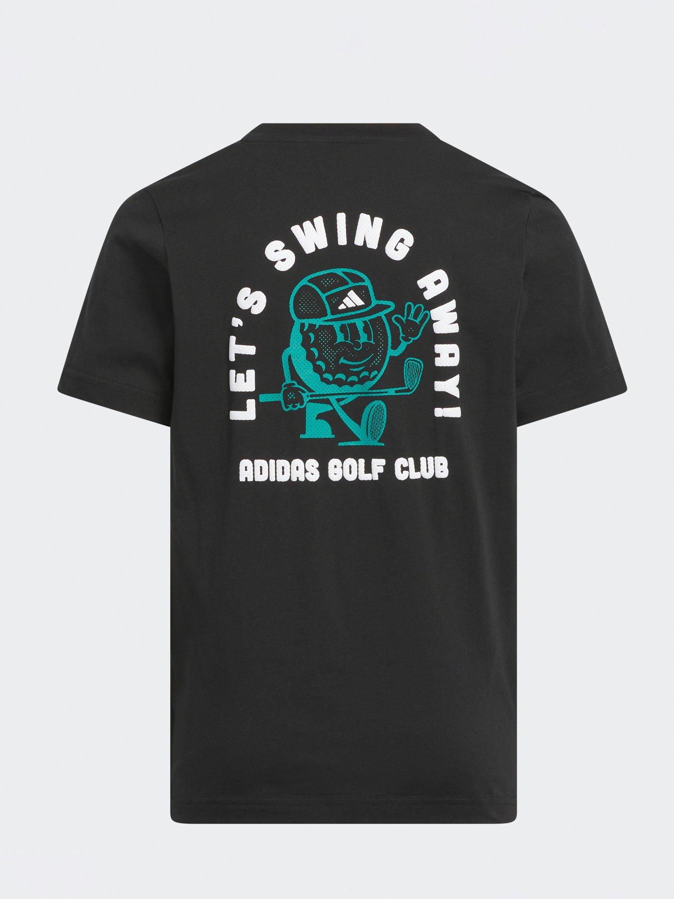Image 2 of 5 of adidas Junior Golf Graphic Tee - Black