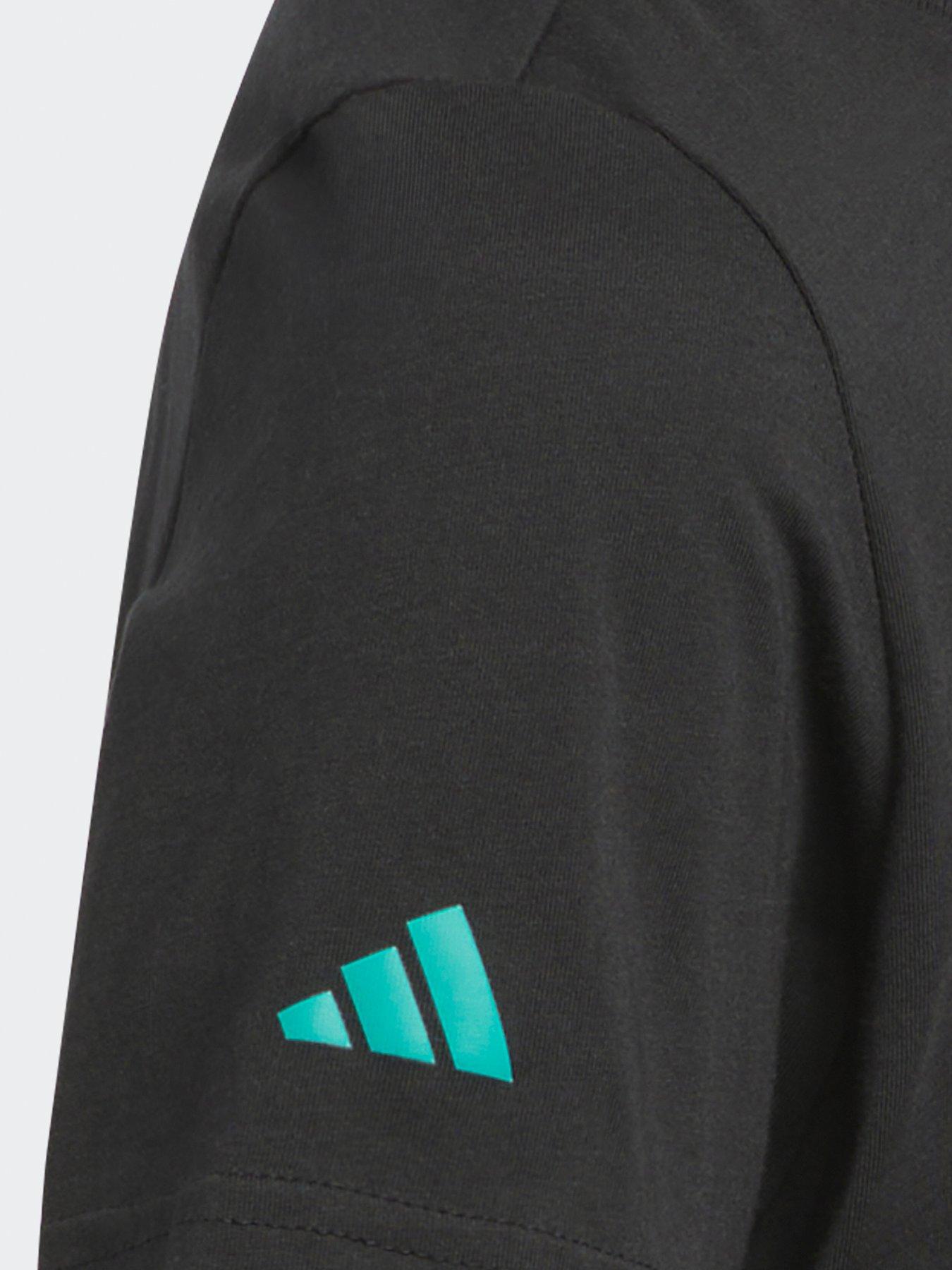 Image 4 of 5 of adidas Junior Golf Graphic Tee - Black