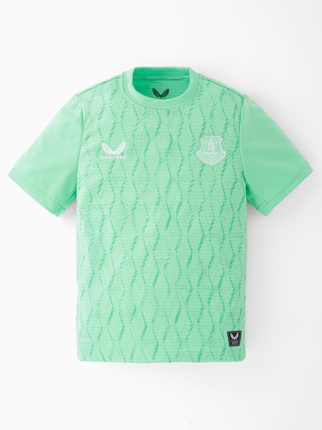 Castore Everton Goal Keeper Junior 25/26 Home Shirt - Green