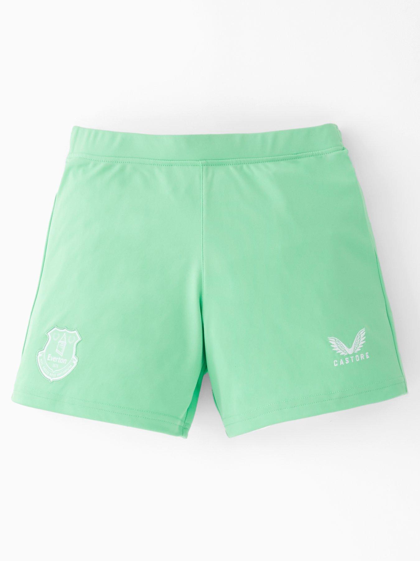 Castore Everton Goal Keeper Junior 25/26 Home Short - Green