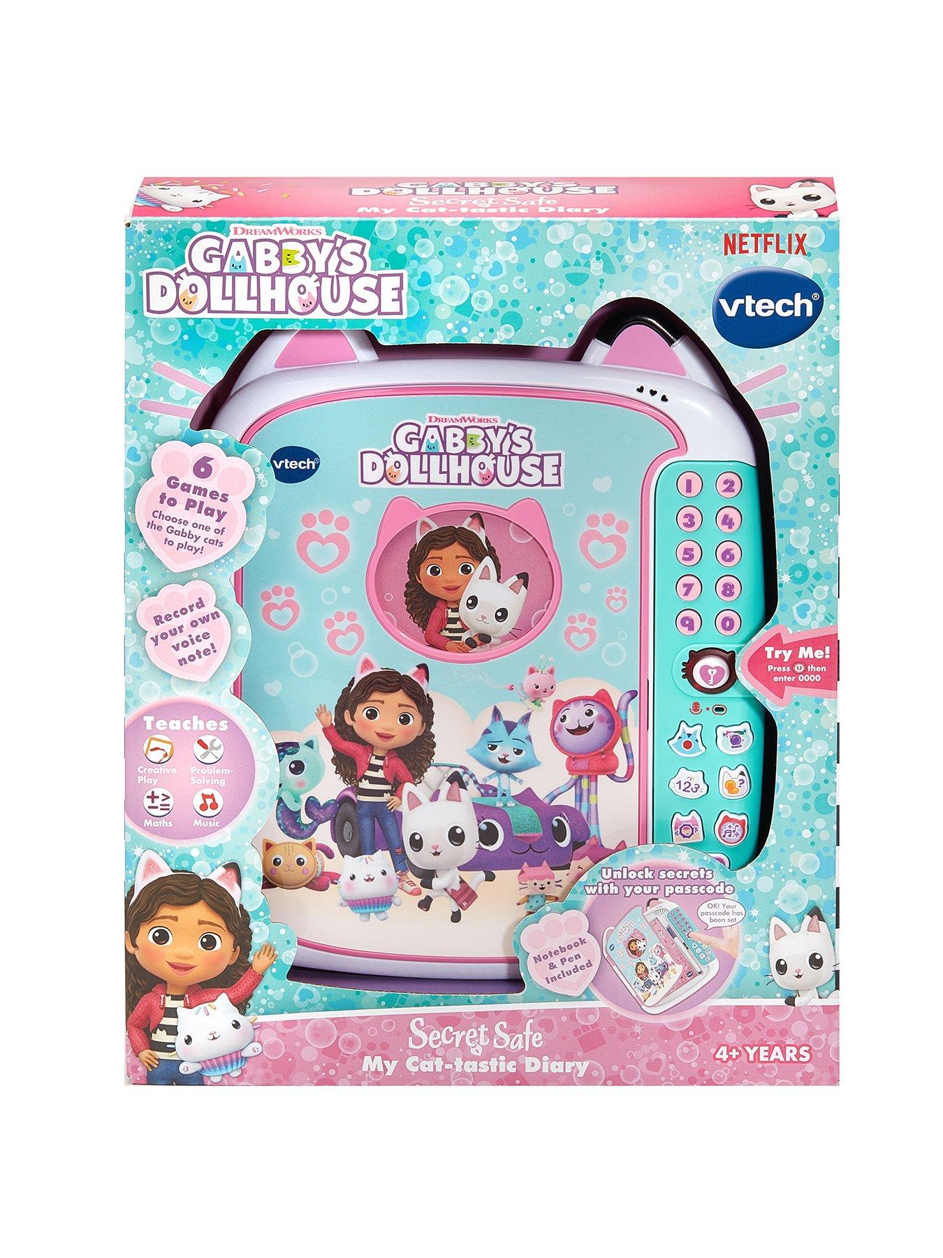 Image 3 of 4 of VTech Gabby's Dollhouse: Secret Safe My Cat-tastic Diary