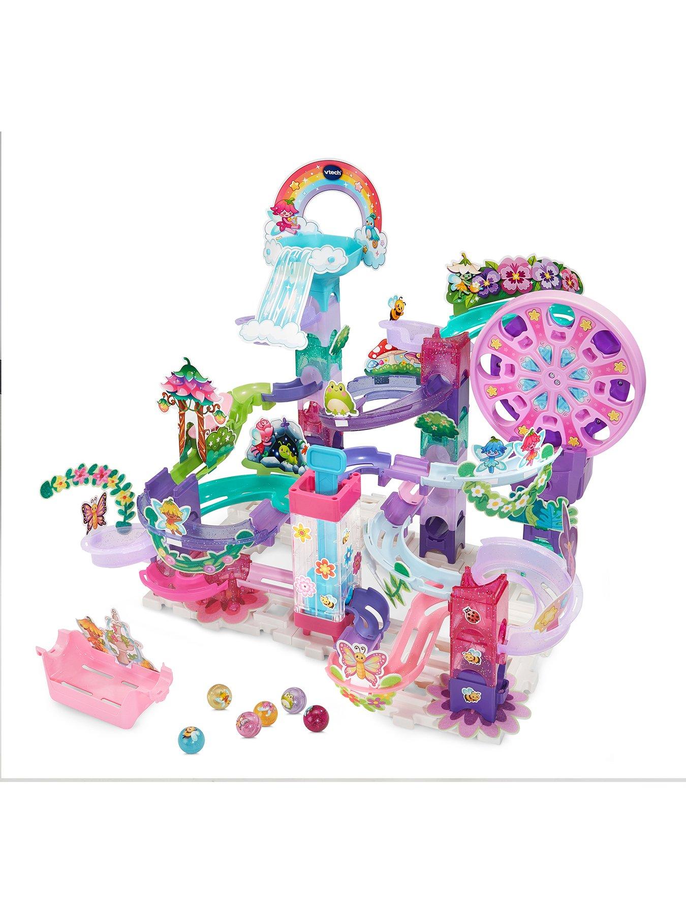 Image 2 of 6 of VTech Marble Rush Petal Power Fantasy Marble Run