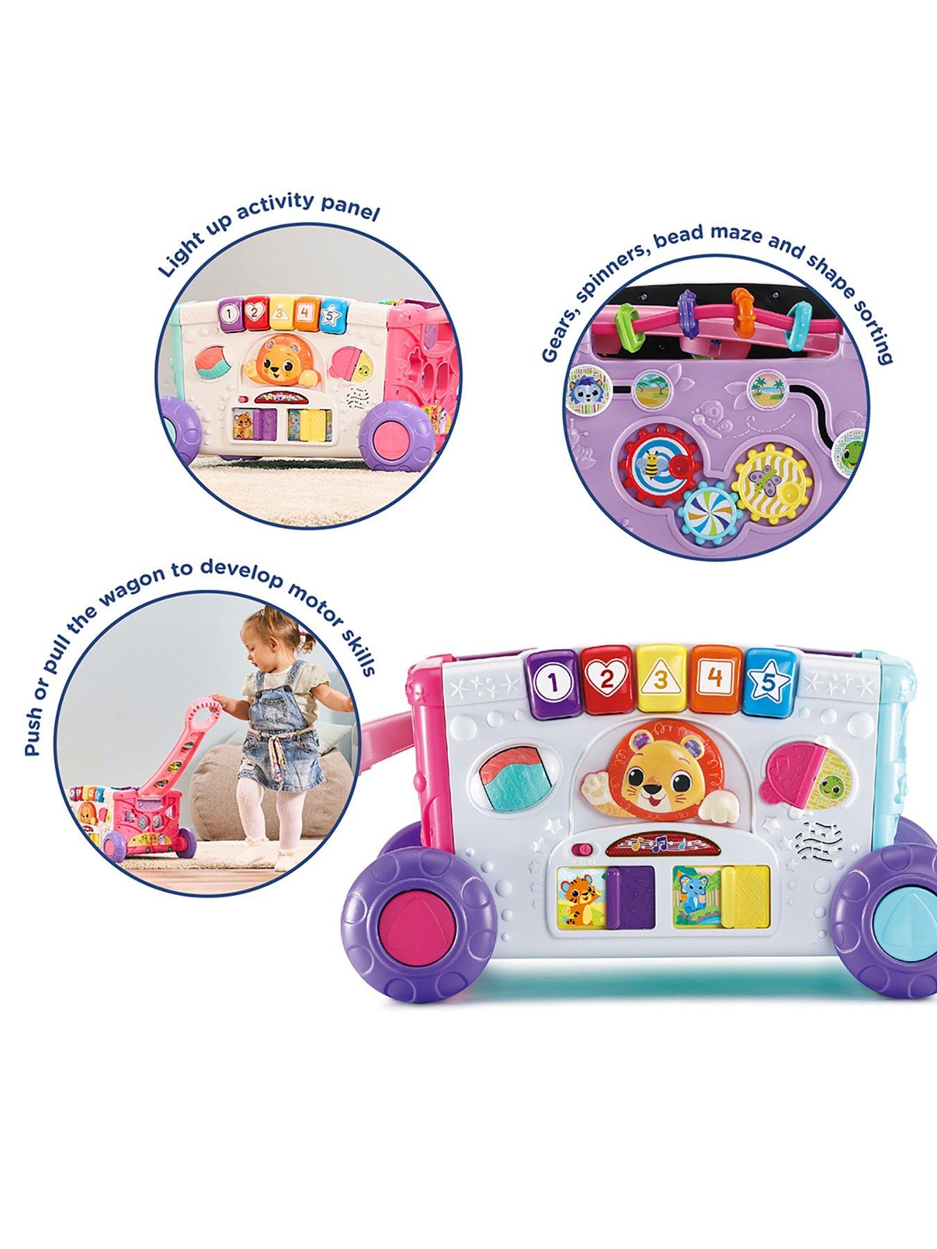 Image 6 of 6 of VTech Sort & Discover Activity Wagon Pink - Very Exclusive