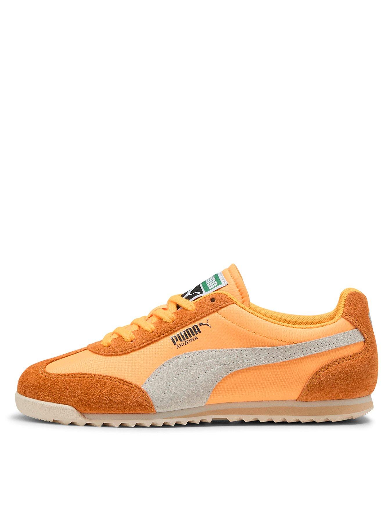 Puma Womens Arizona Nylon Trainer - Orange