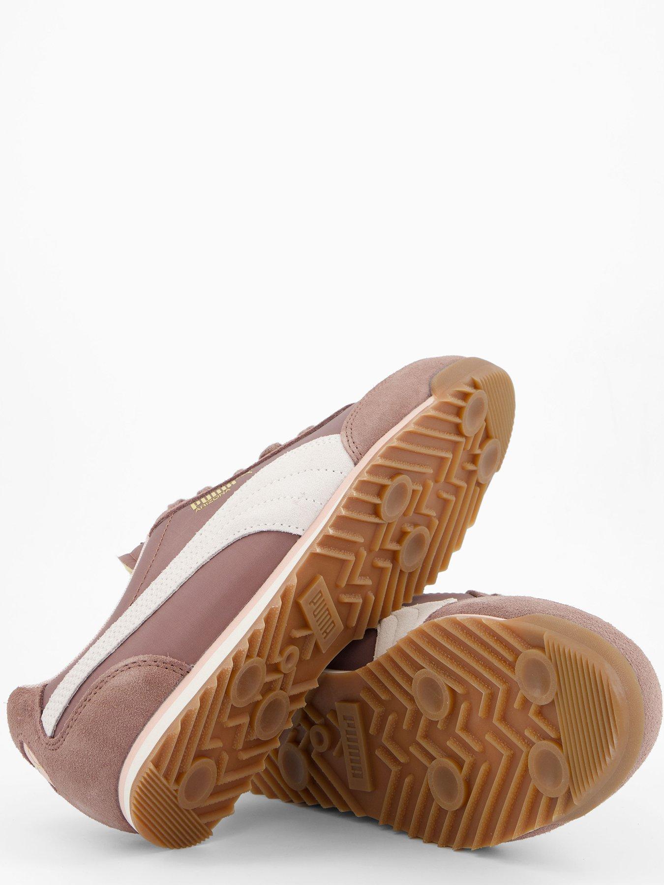 Image 4 of 7 of Puma Womens Arizona Nylon Trainers - Brown