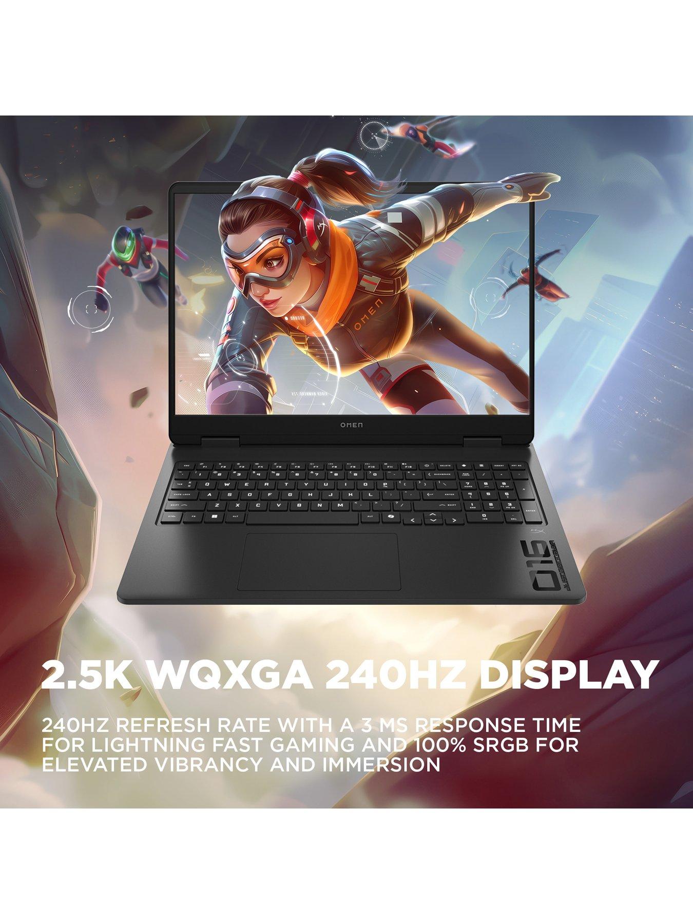 Image 5 of 7 of HP OMEN 16-ap0002na Gaming Laptop - GeForce RTX 5060 - AMD Ryzen AI 7 - 16GB RAM - 512GB SSD - 16in - Black