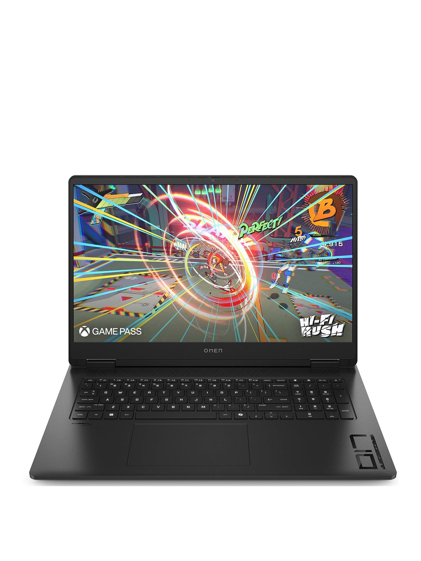 HP OMEN 17-db1000na Gaming Laptop - GeForce RTX 5060 - AMD Ryzen AI 7 - 16GB RAM - 1TB SSD - 17.3in - Black